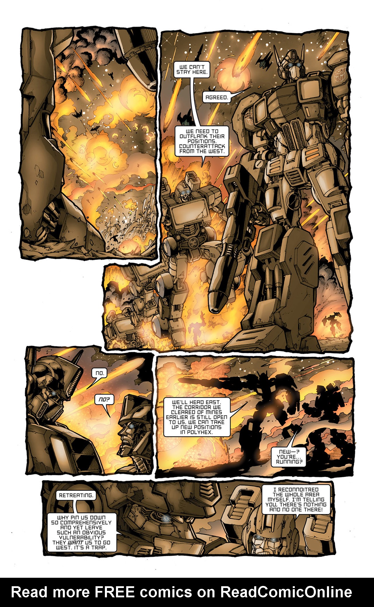 Read online The Transformers: All Hail Megatron comic -  Issue #13 - 8