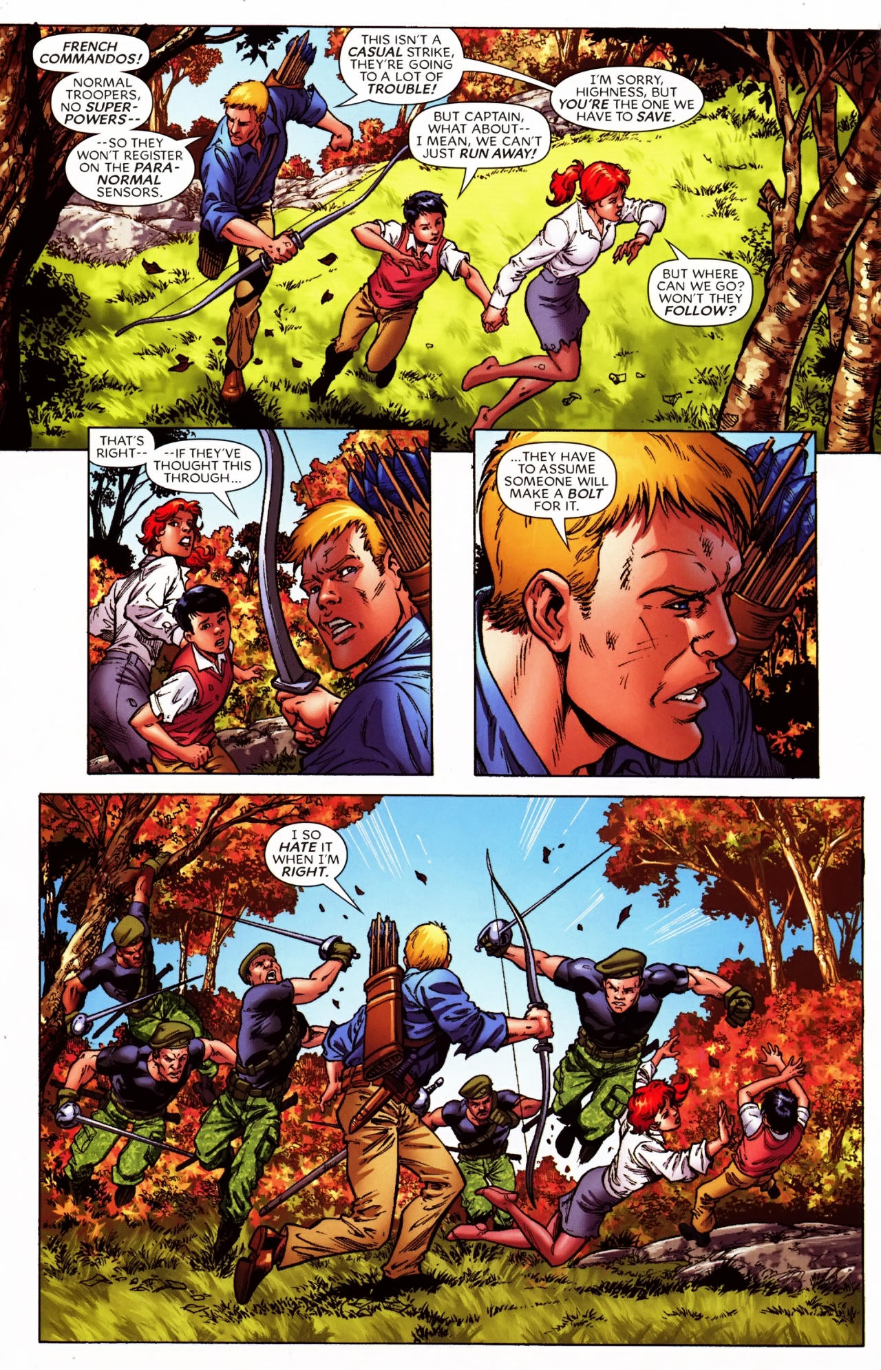 Read online New Exiles comic -  Issue #7 - 4