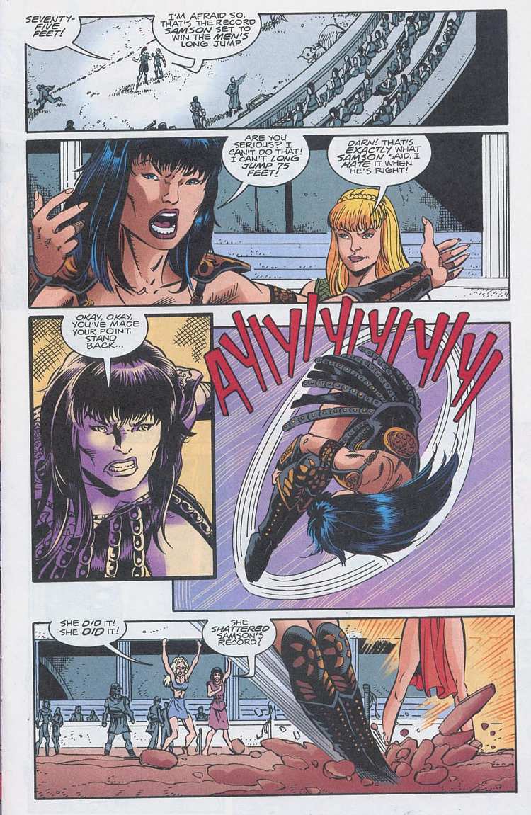 Read online Xena: Warrior Princess: And The Original Olympics comic -  Issue #2 - 12