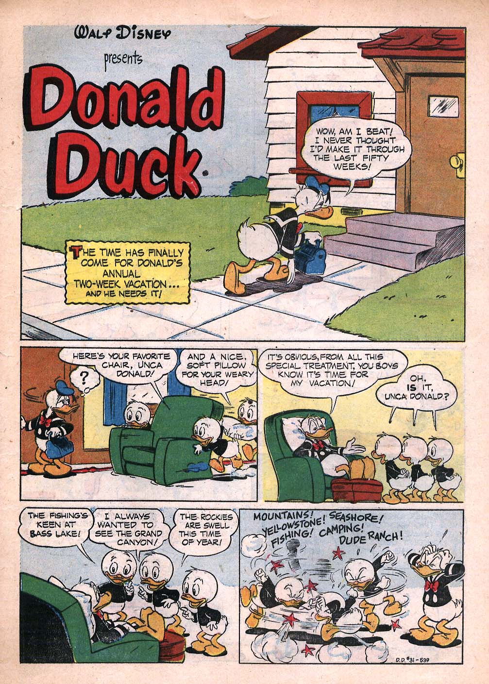 Read online Walt Disney's Donald Duck (1952) comic -  Issue #31 - 3