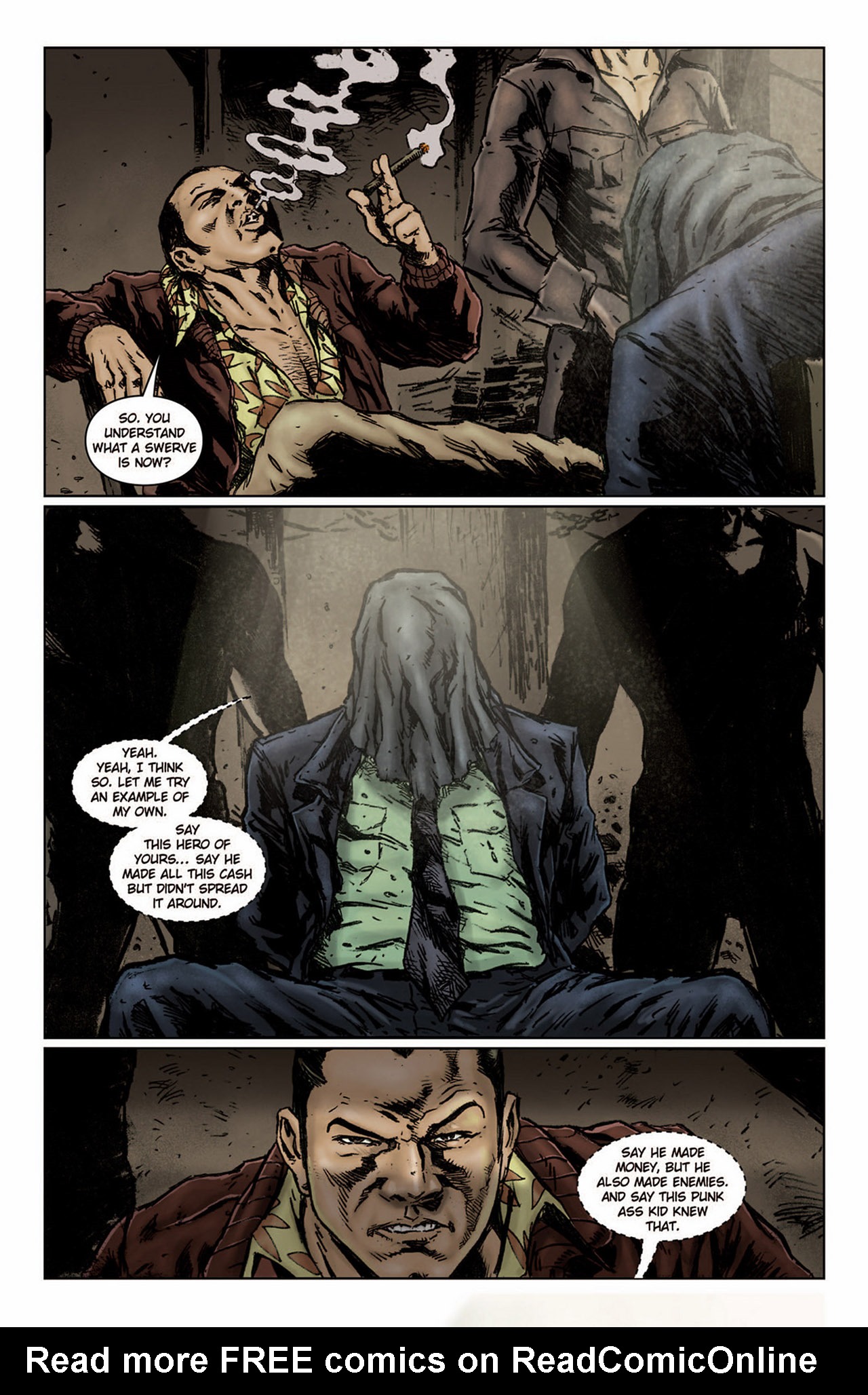 Read online Arcana Studios Presents Swerve comic -  Issue #1 - 9