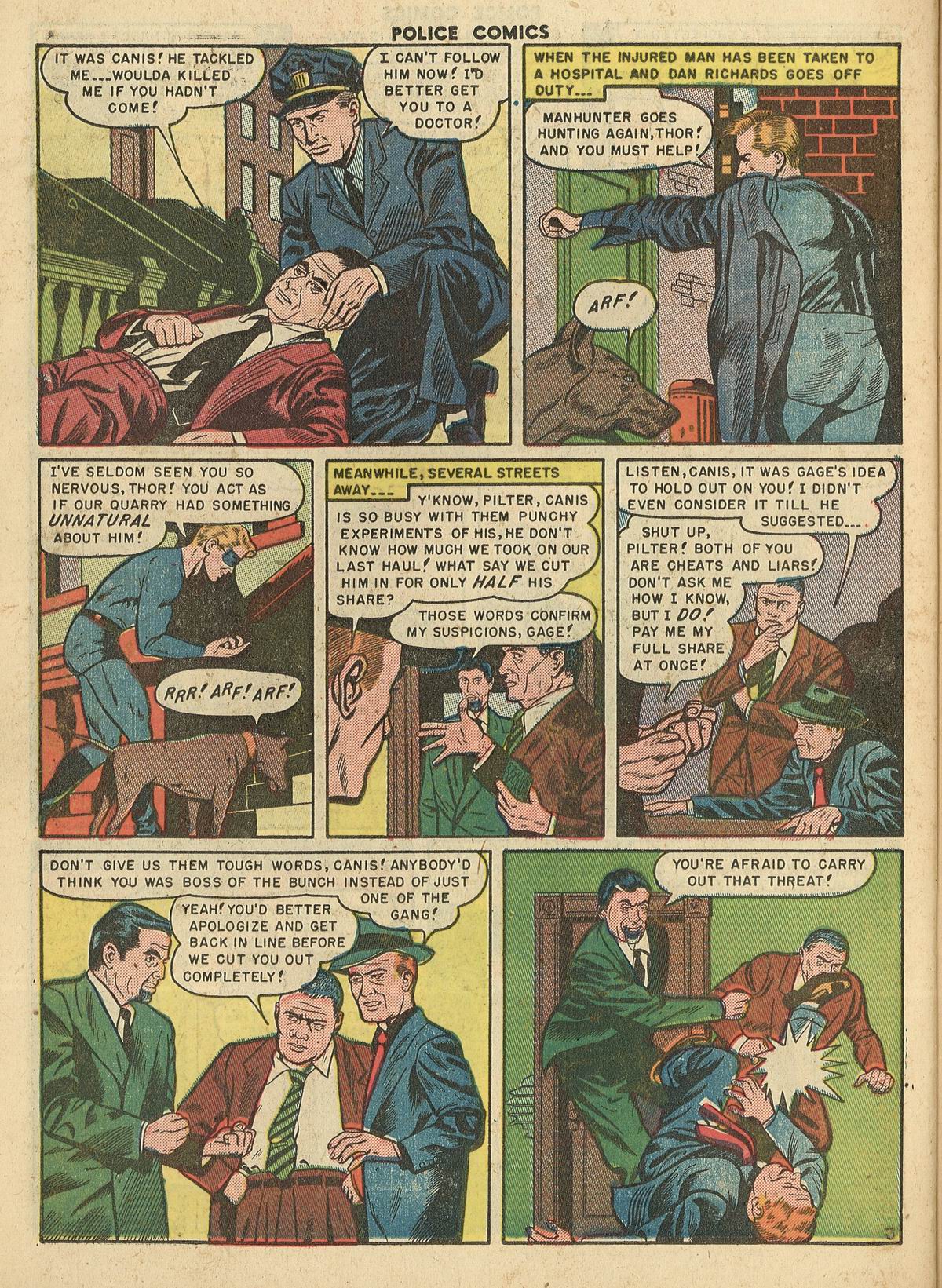 Read online Police Comics comic -  Issue #101 - 30