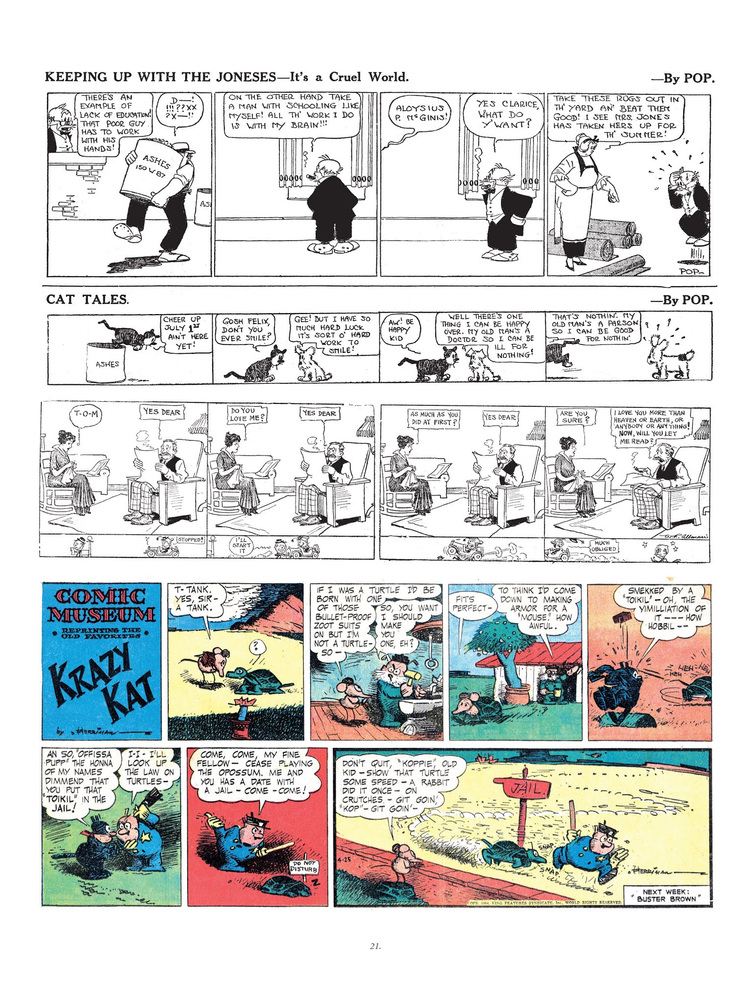 Read online Krazy & Ignatz comic -  Issue # TPB 9 - 20