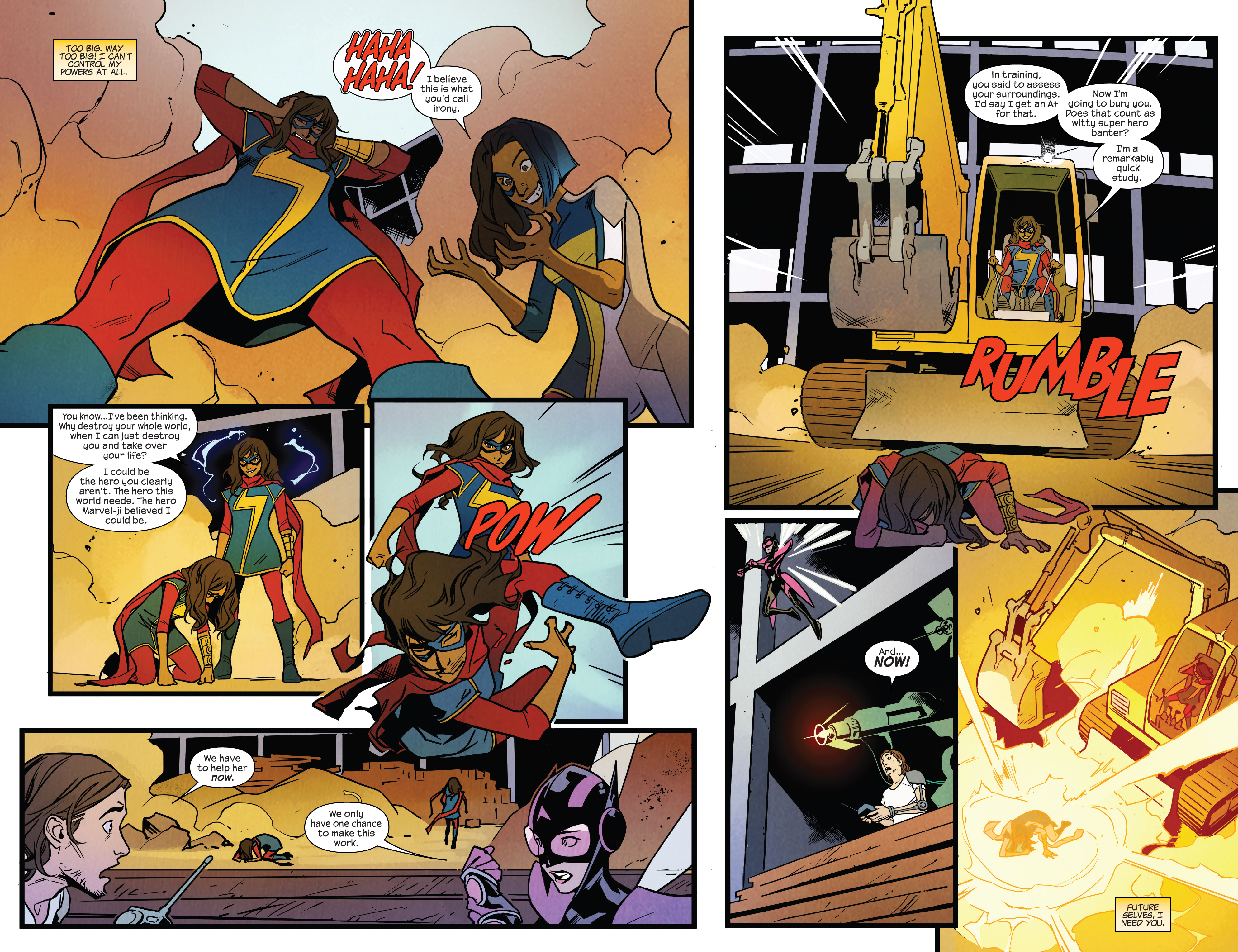 Read online Ms. Marvel: Beyond the Limit comic -  Issue #5 - 14