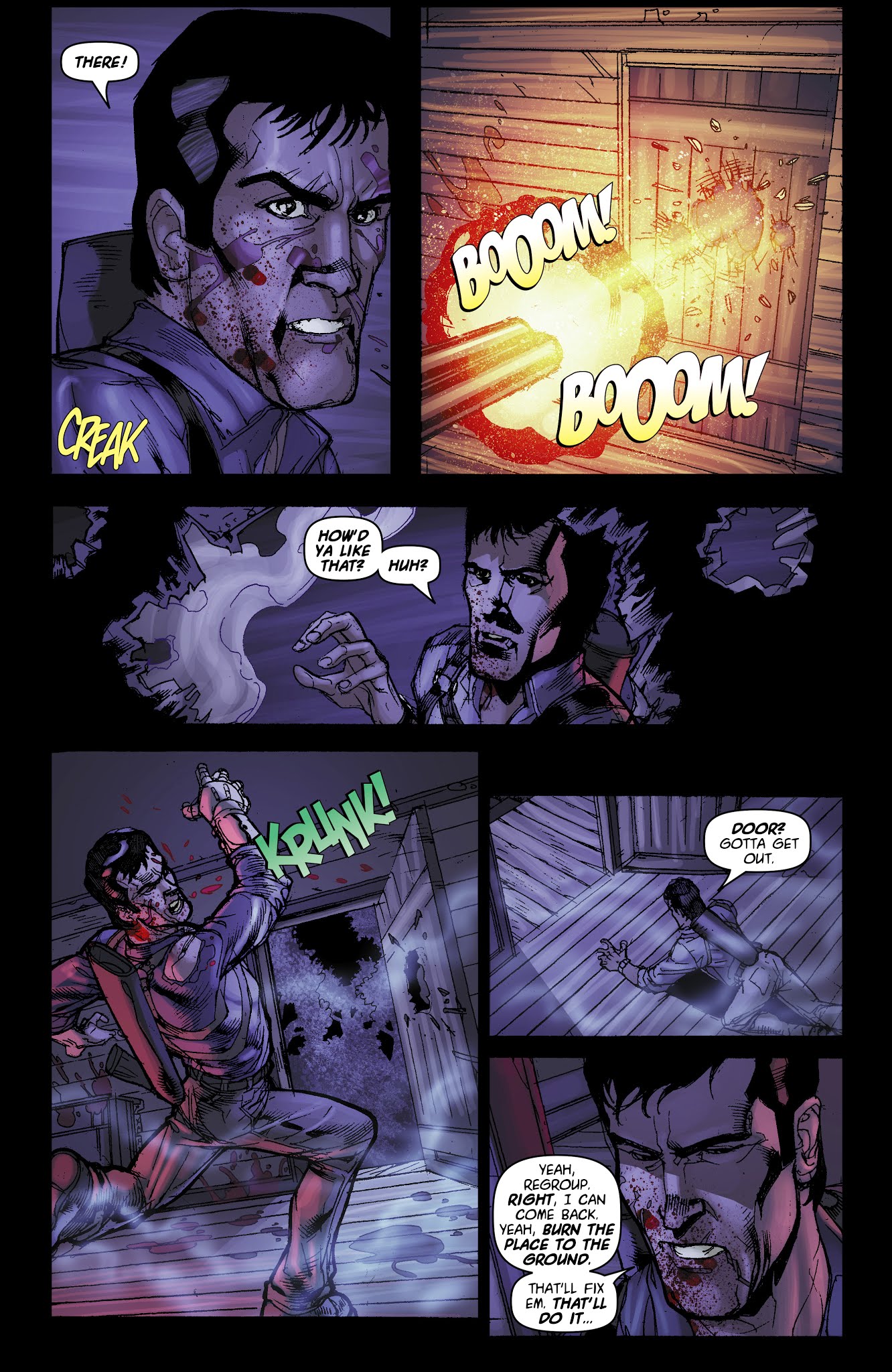 Read online Army of Darkness: Old School comic -  Issue # TPB - 37