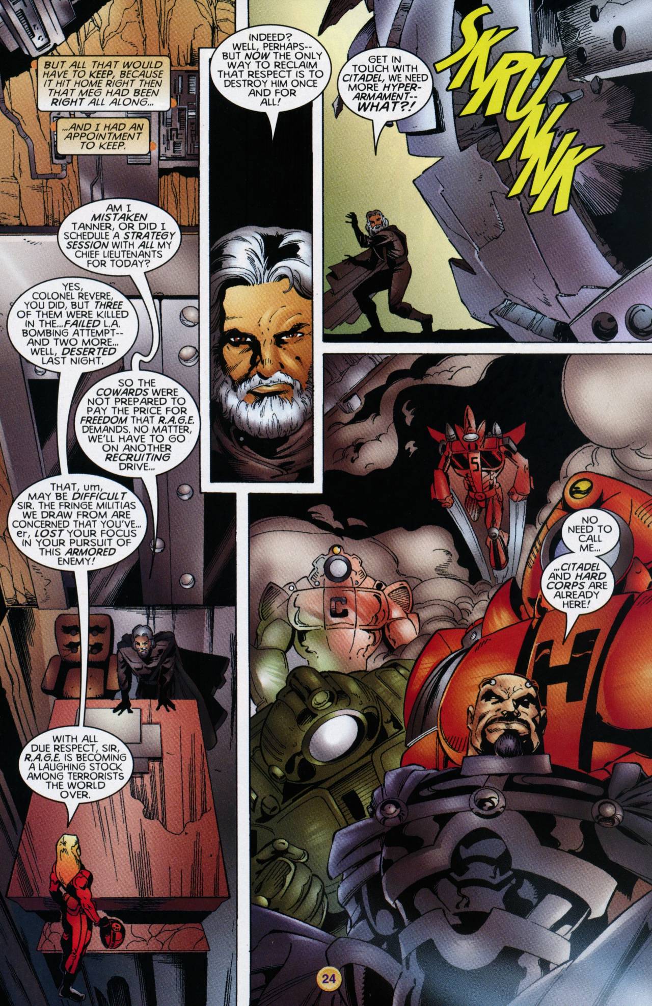 Read online X-O Manowar (1996) comic -  Issue #7 - 20