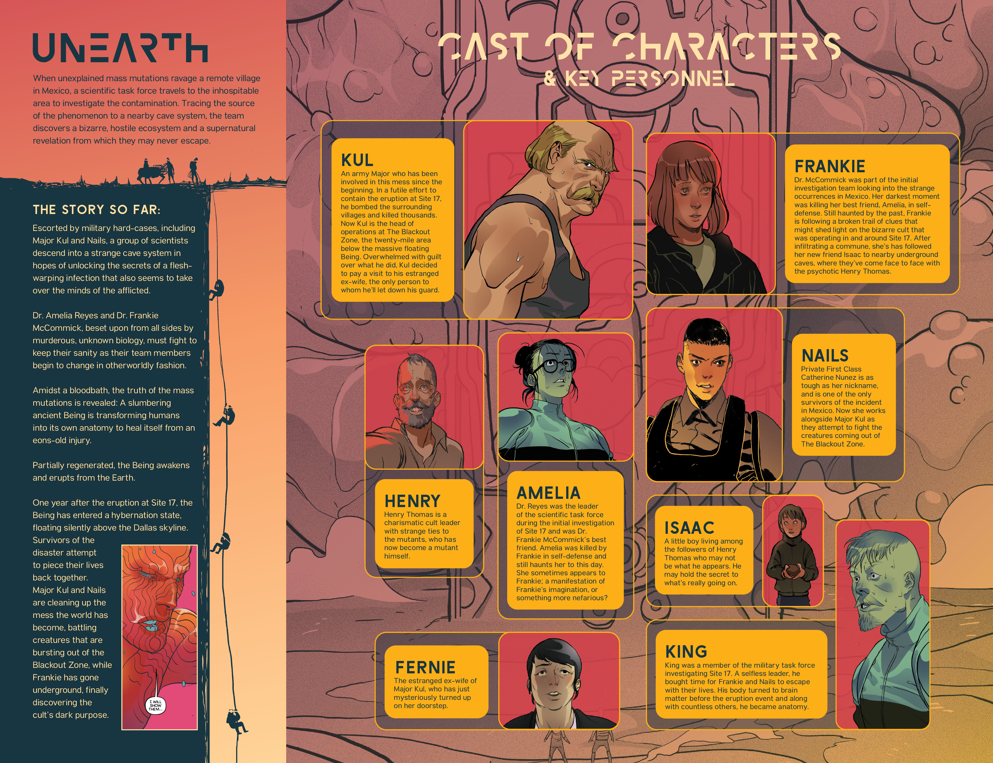 Read online Unearth comic -  Issue #9 - 2