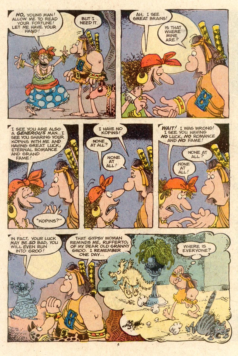 Read online Sergio Aragonés Groo the Wanderer comic -  Issue #41 - 4