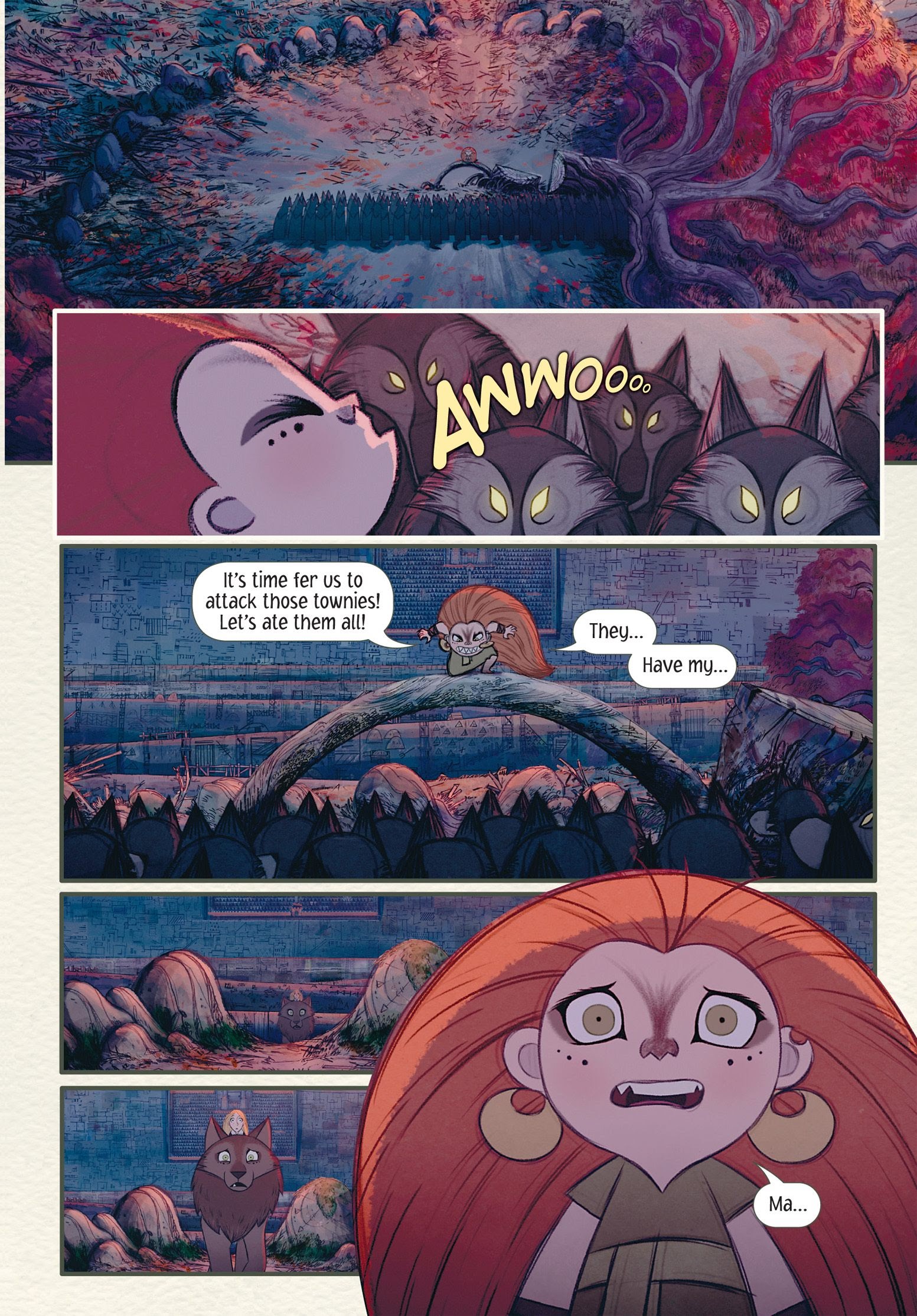 Read online Wolfwalkers: The Graphic Novel comic -  Issue # TPB (Part 3) - 16