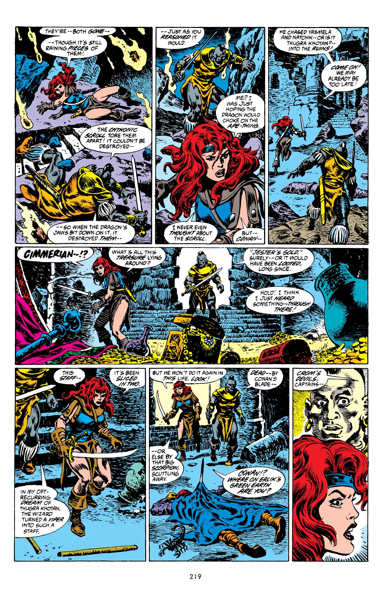 Read online The Chronicles of Conan comic -  Issue # TPB 31 (Part 2) - 121