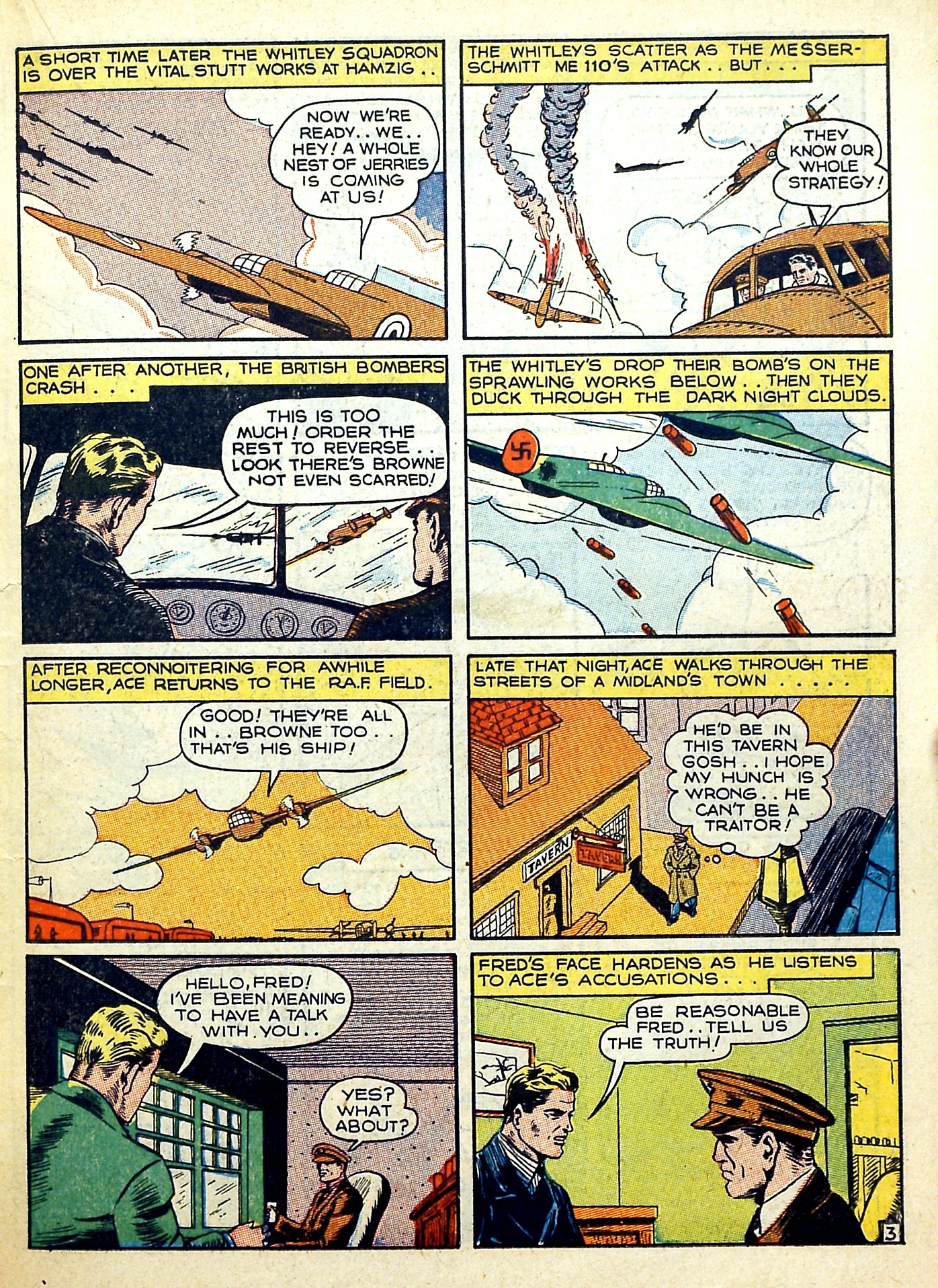 Read online Captain Flight Comics comic -  Issue #3 - 27