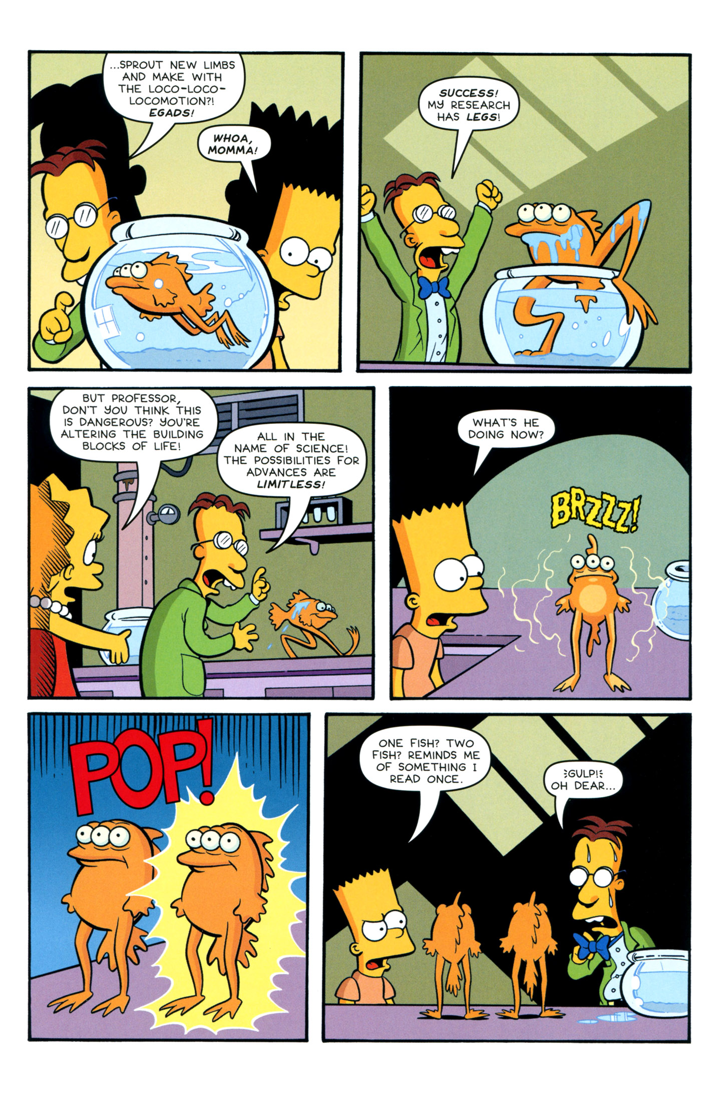 Read online Simpsons One-Shot Wonders: Professor Frink comic -  Issue # Full - 15