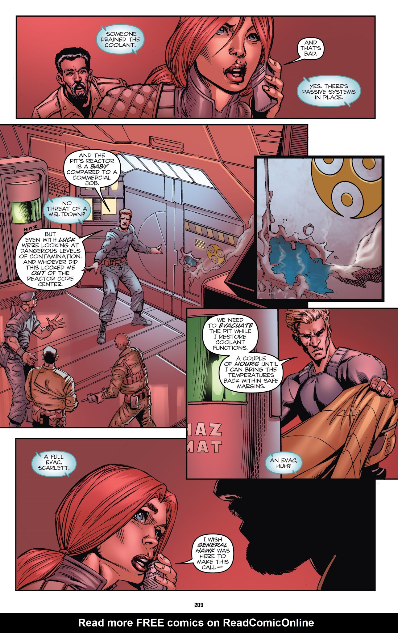 Read online G.I. Joe: The IDW Collection comic -  Issue # TPB 6 - 206
