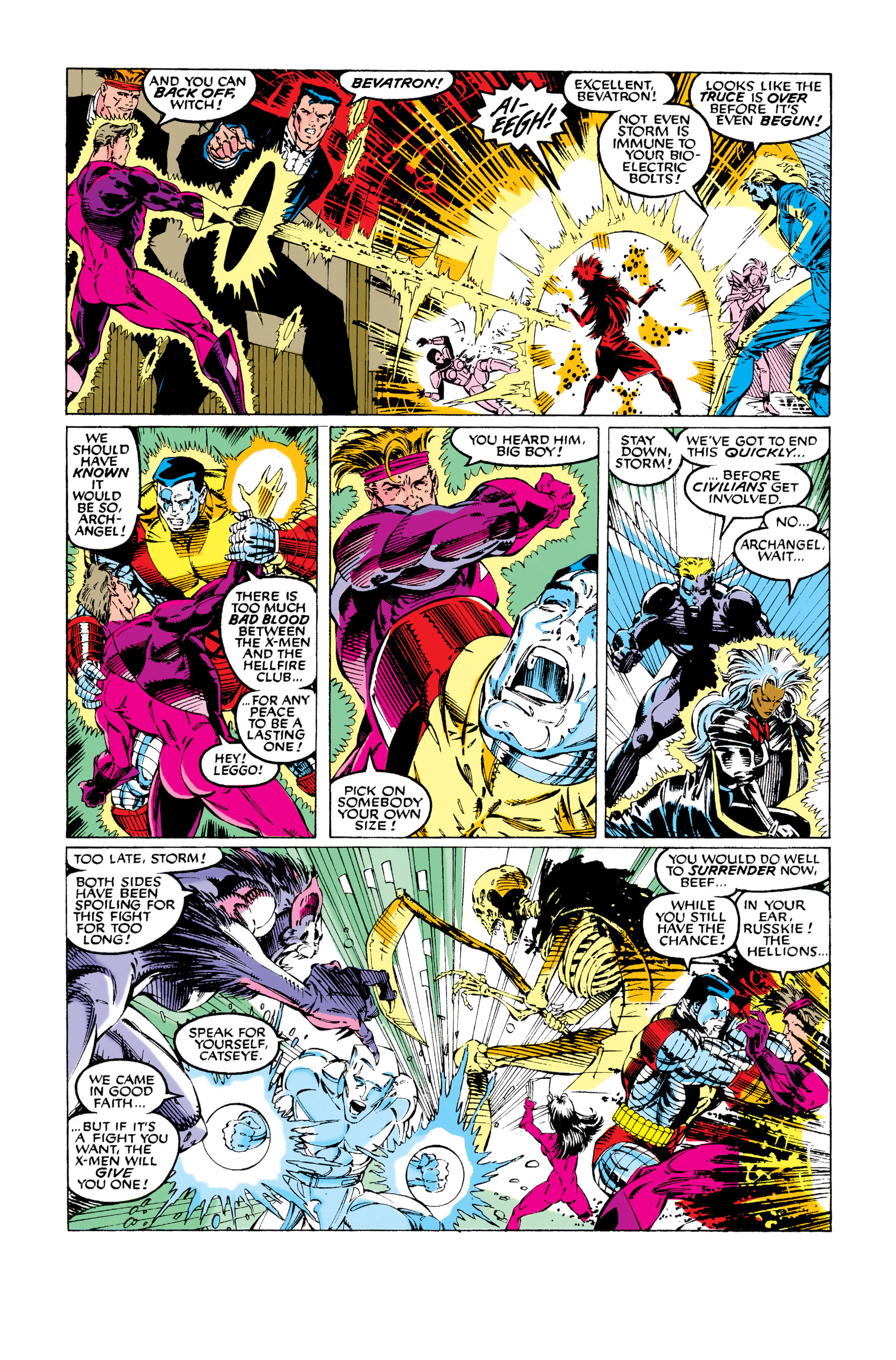 Read online Uncanny X-Men (1963) comic -  Issue #281 - 9