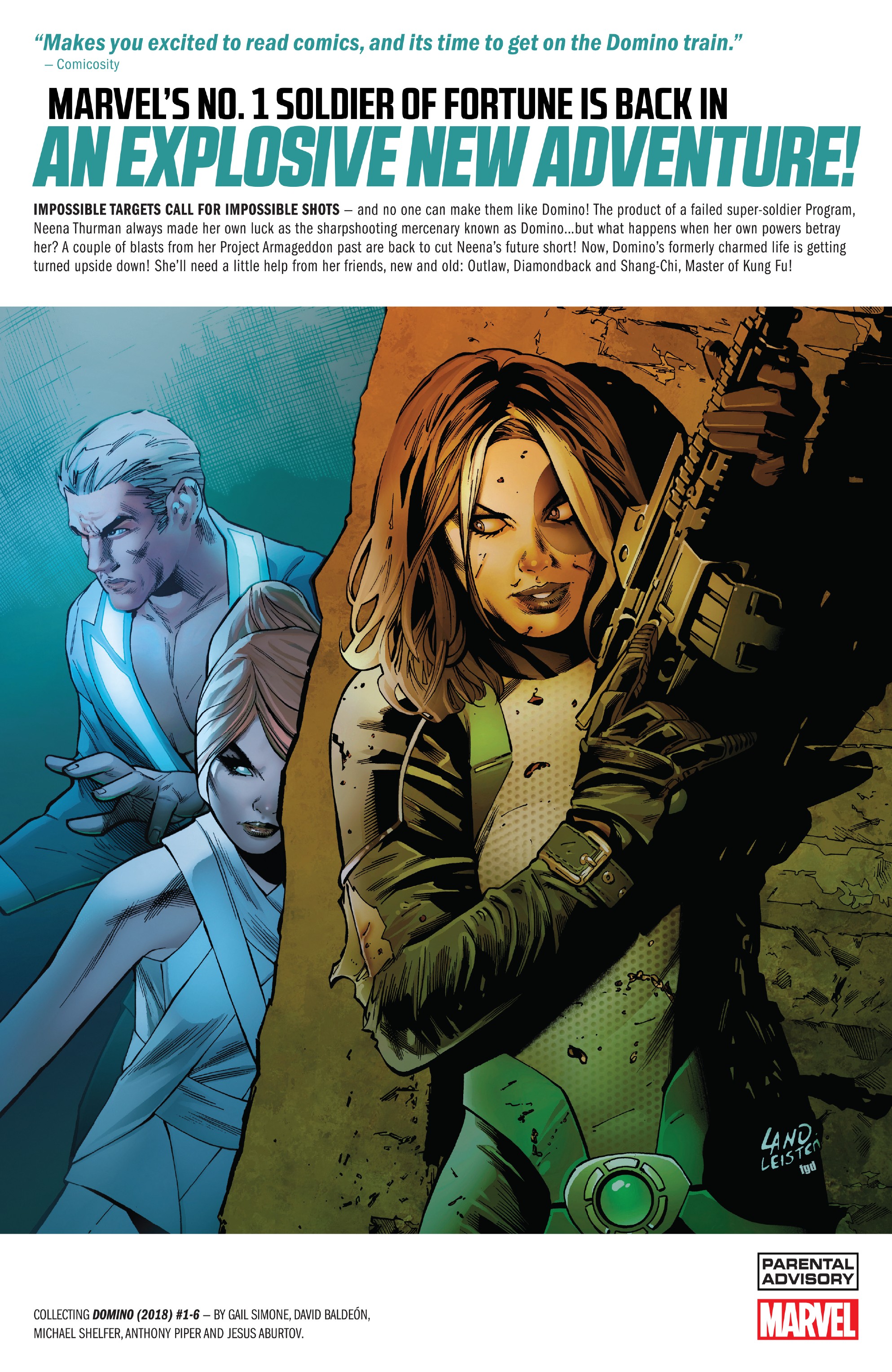 Read online Domino (2018) comic -  Issue # _TPB 1 - 136