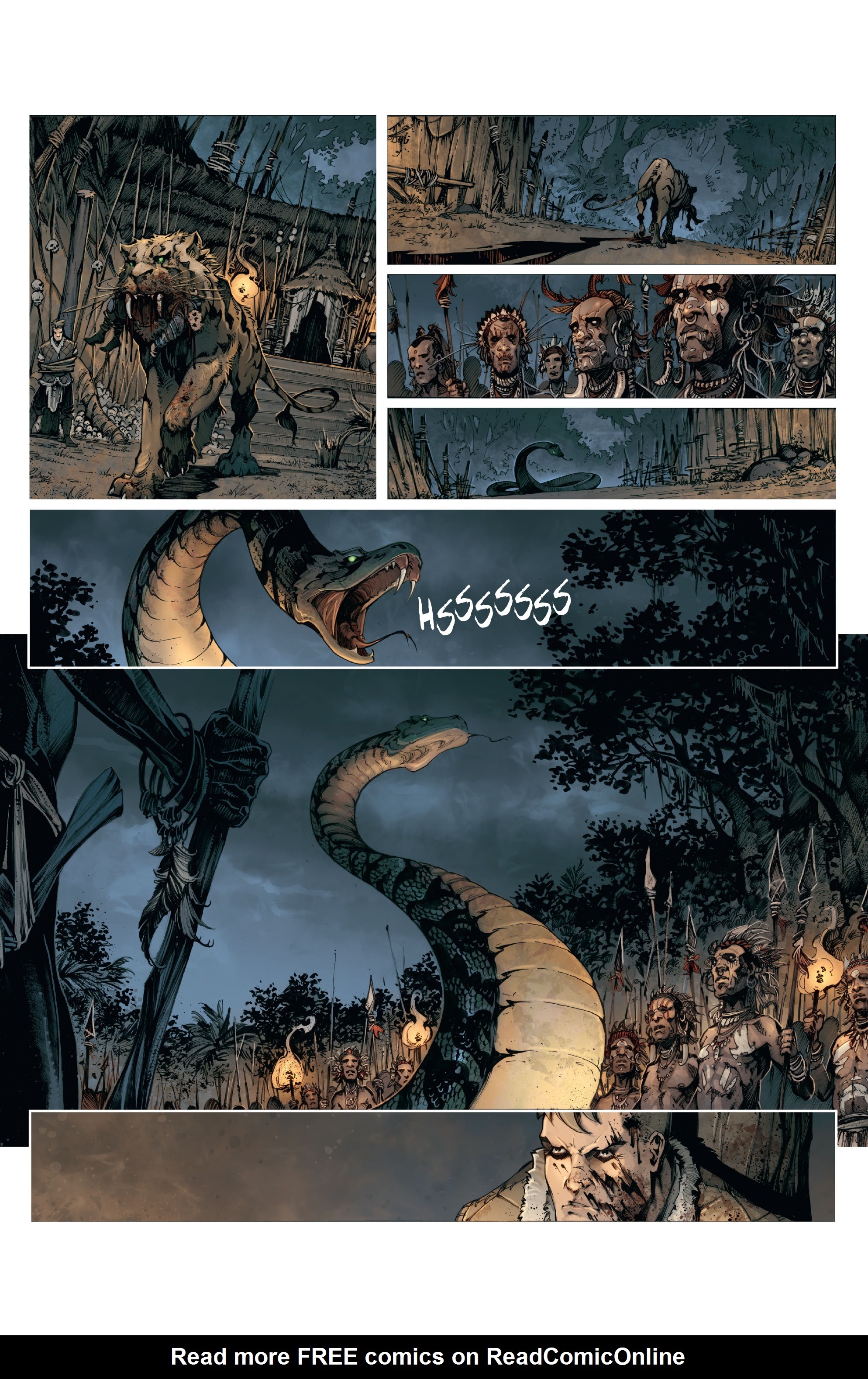 Read online The Cimmerian: Beyond The Black River comic -  Issue #1 - 20