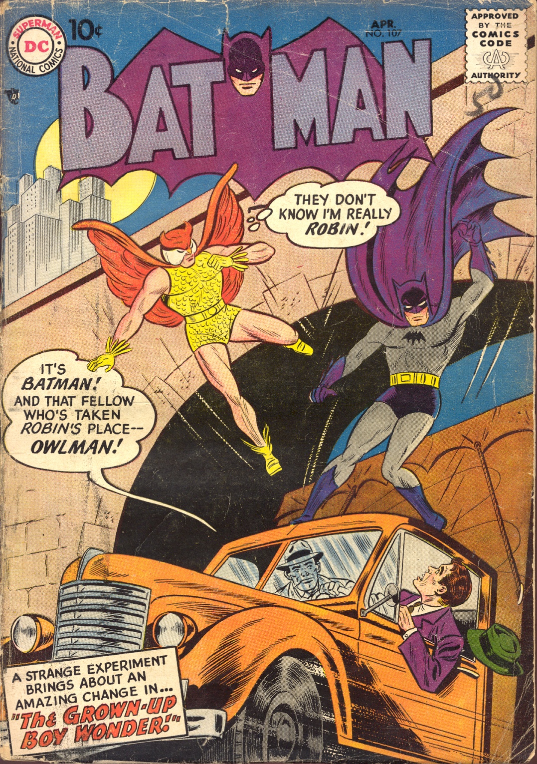 Read online Batman (1940) comic -  Issue #107 - 1
