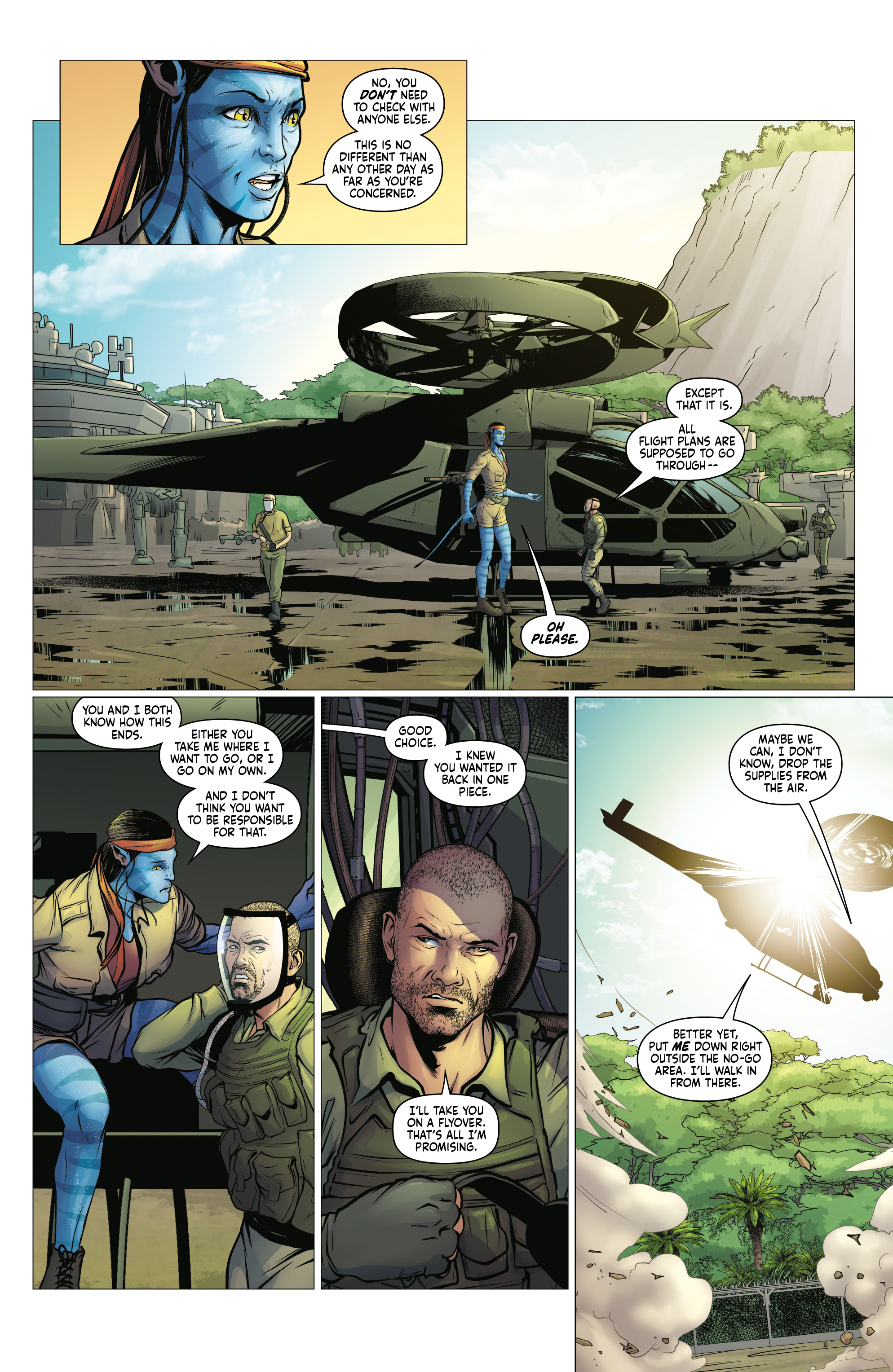 Read online Avatar: Adapt or Die comic -  Issue #3 - 3