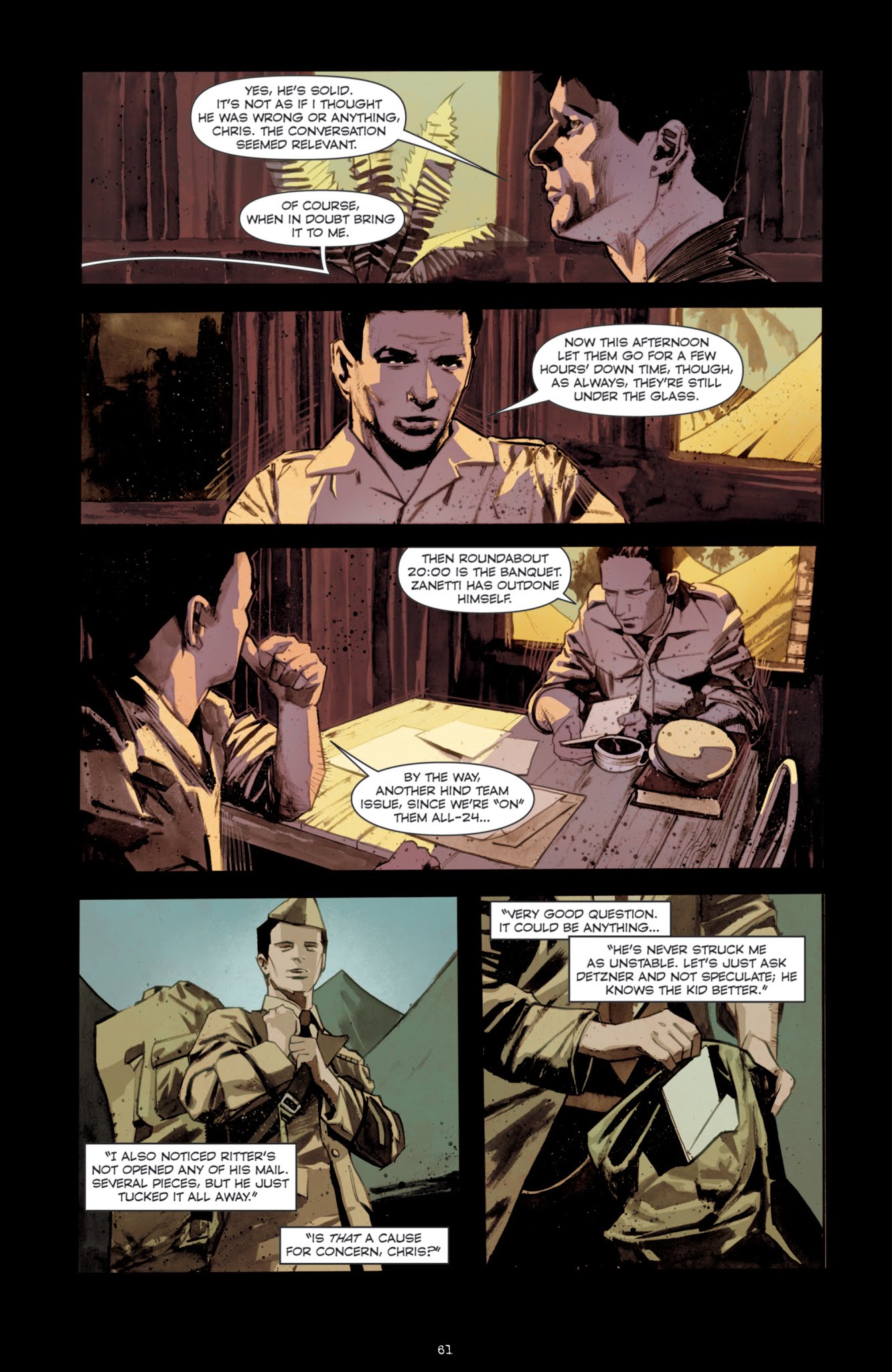 Read online Fever Ridge: A Tale of MacArthur's Jungle War comic -  Issue # _TPB - 58