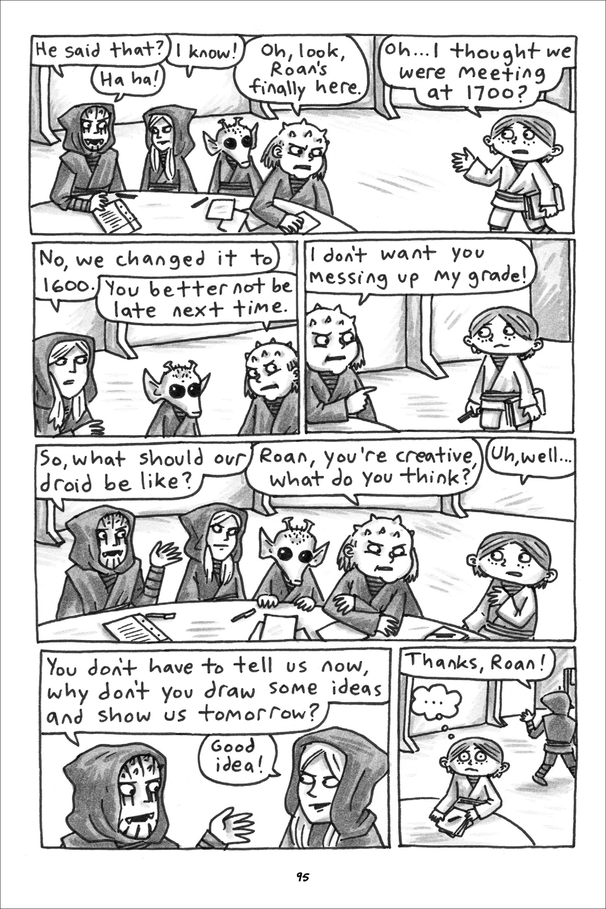 Read online Jedi Academy comic -  Issue # TPB 2 (Part 1) - 96