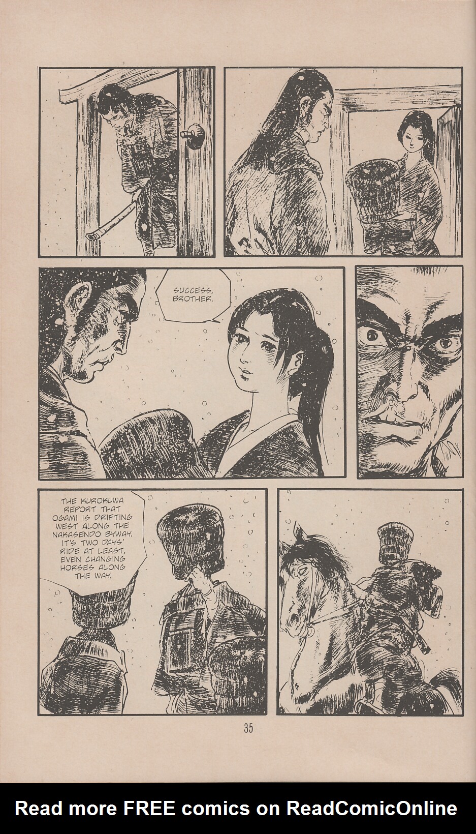 Read online Lone Wolf and Cub comic -  Issue #43 - 41