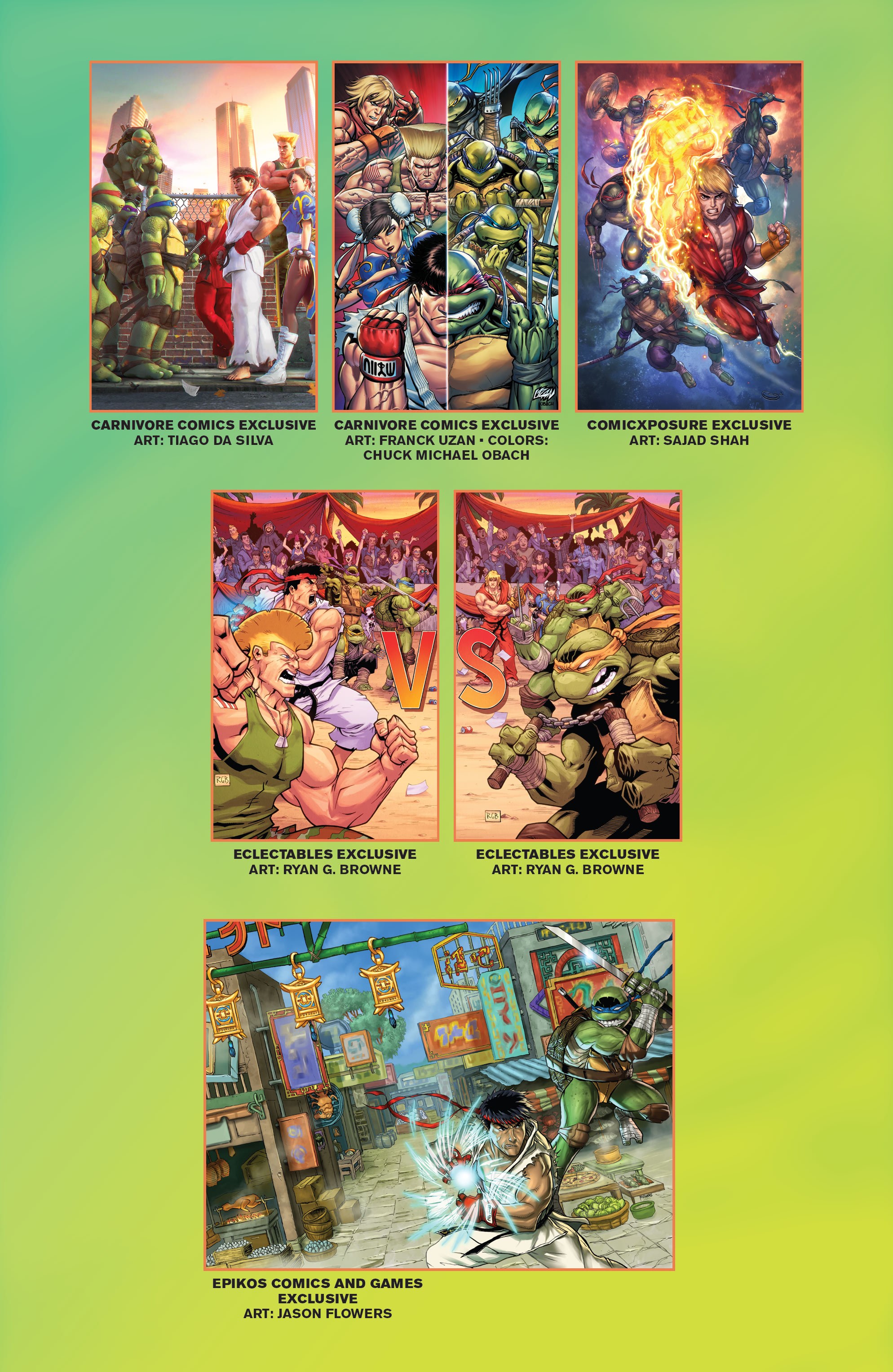 Read online Teenage Mutant Ninja Turtles vs. Street Fighter comic -  Issue #1 - 32