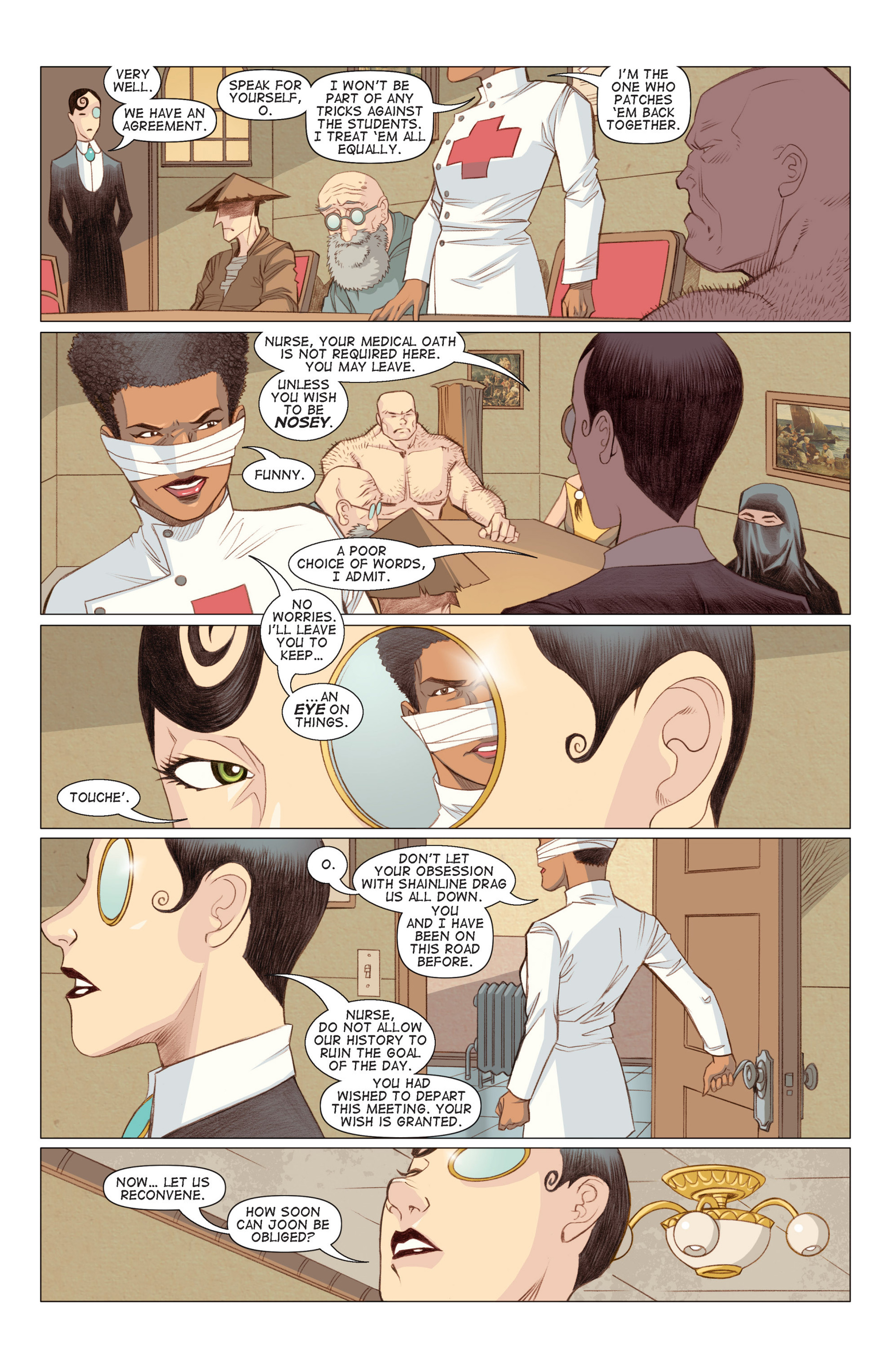 Read online Five Weapons comic -  Issue #3 - 11