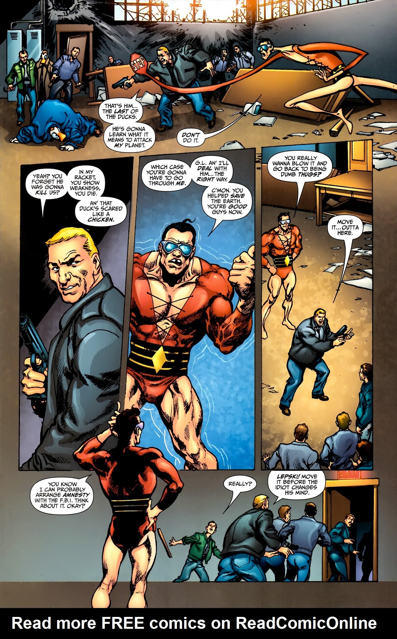 Read online Green Lantern/Plastic Man: Weapons of Mass Deception comic -  Issue # Full - 44