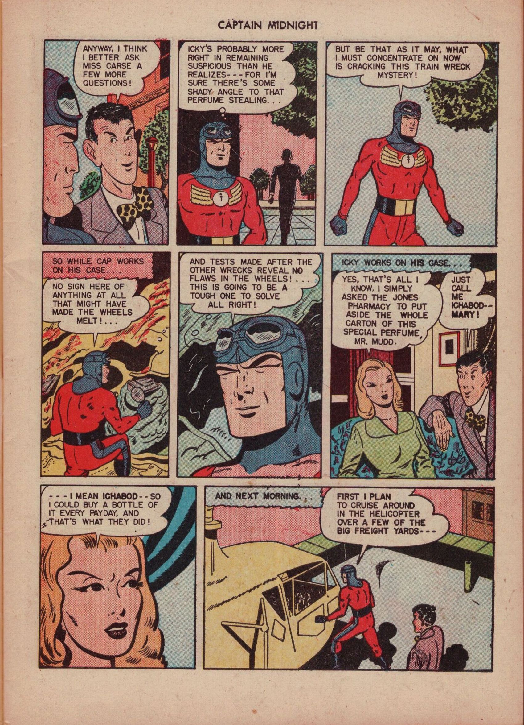 Read online Captain Midnight (1942) comic -  Issue #40 - 7