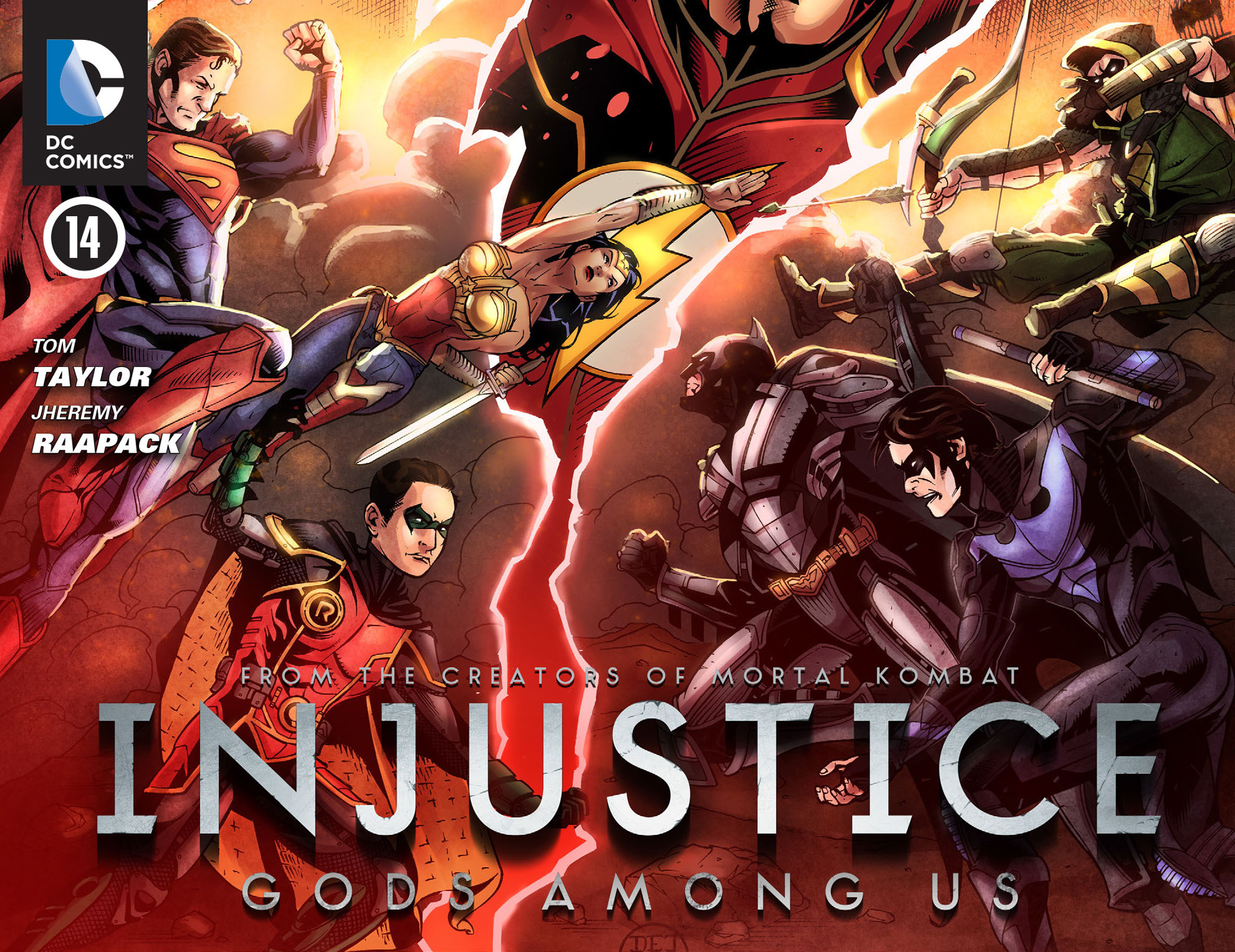 Read online Injustice: Gods Among Us [I] comic -  Issue #14 - 1