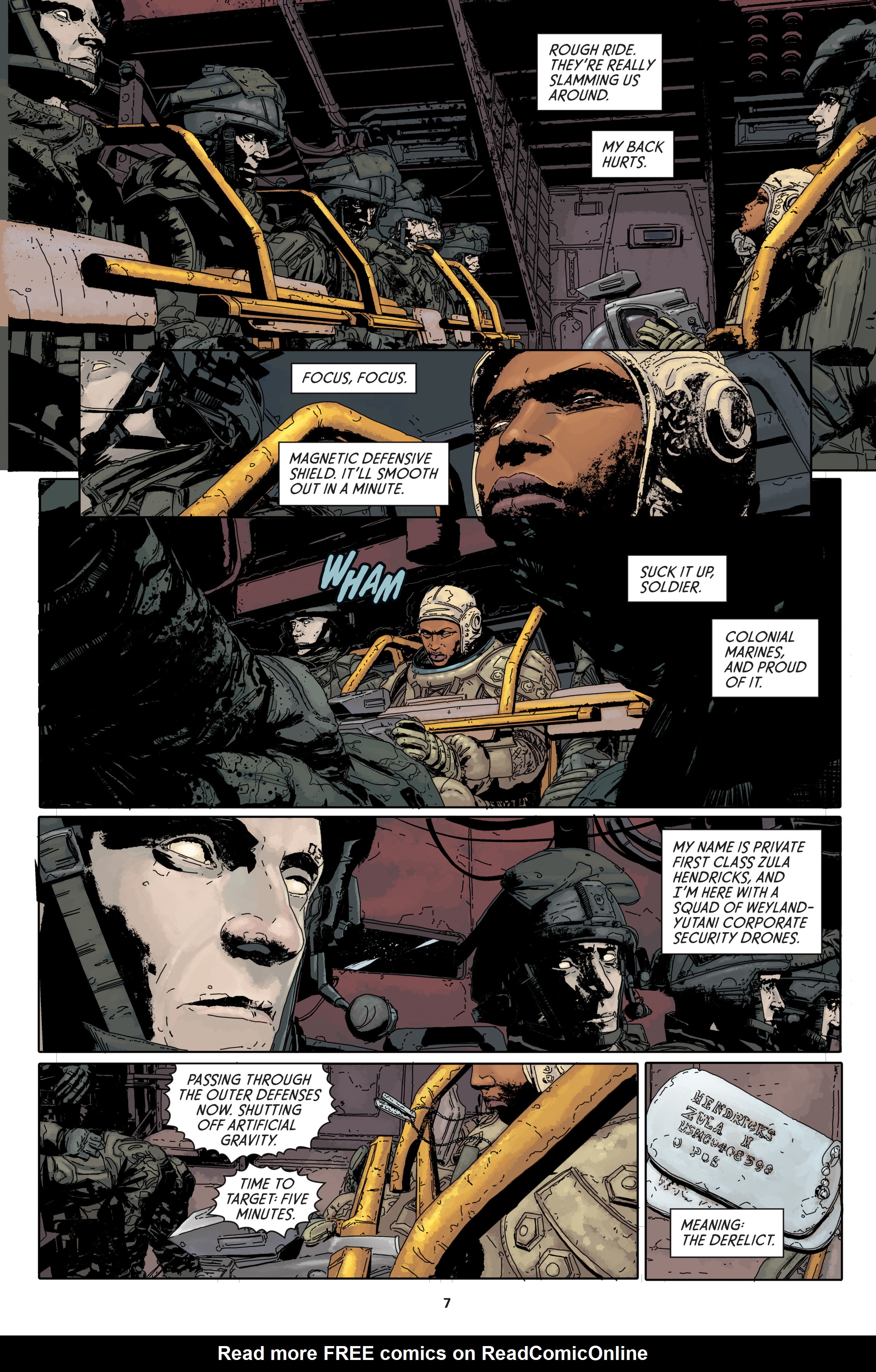 Read online Aliens: Defiance Library Edition comic -  Issue # TPB (Part 1) - 8