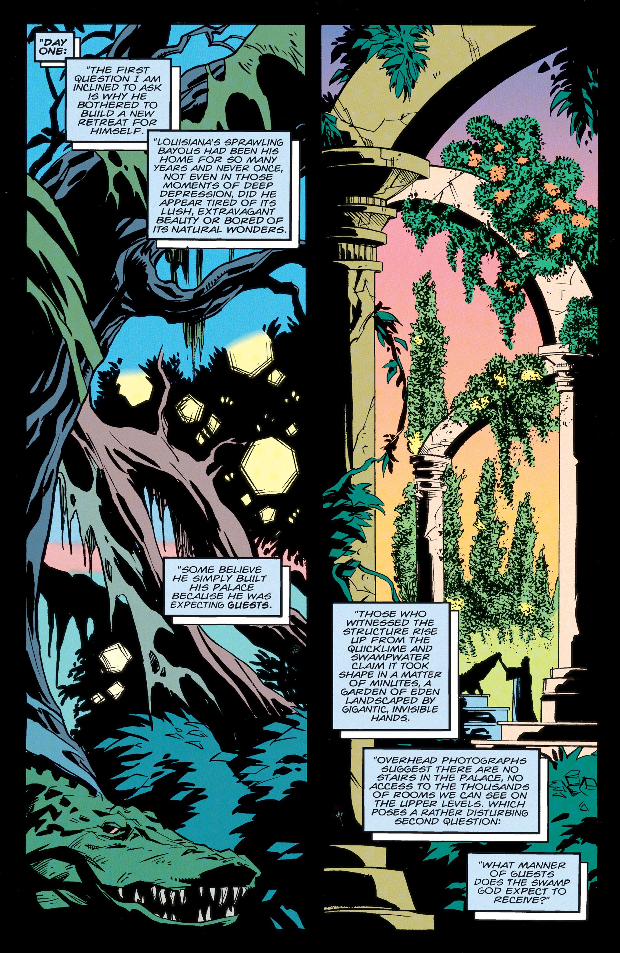 Read online Swamp Thing (1982) comic -  Issue # _TPB - Trial by Fire - 129