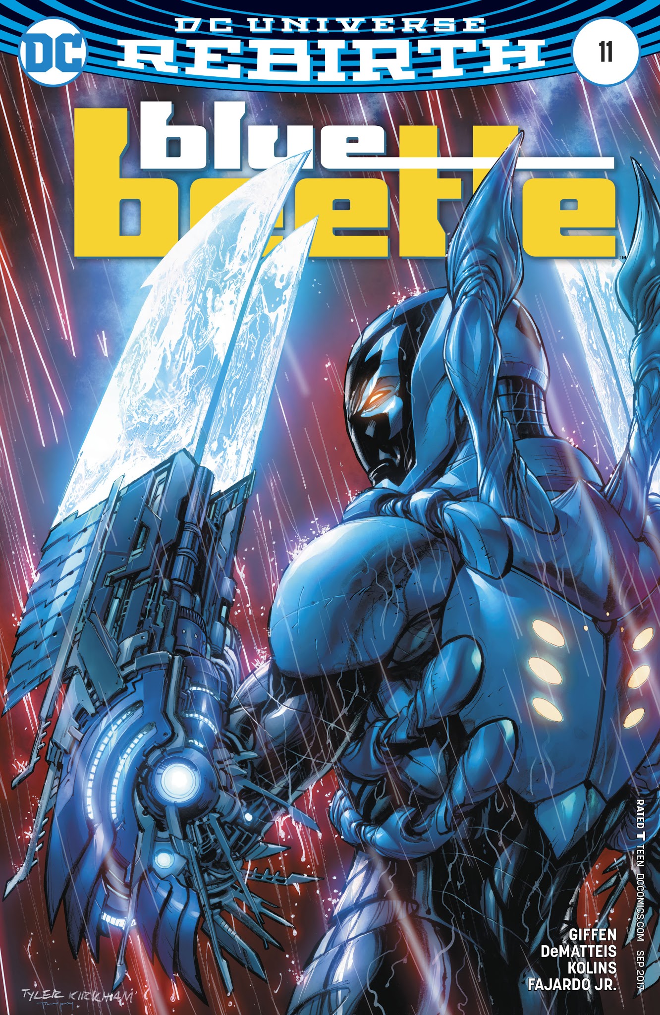 Read online Blue Beetle (2016) comic -  Issue #11 - 3