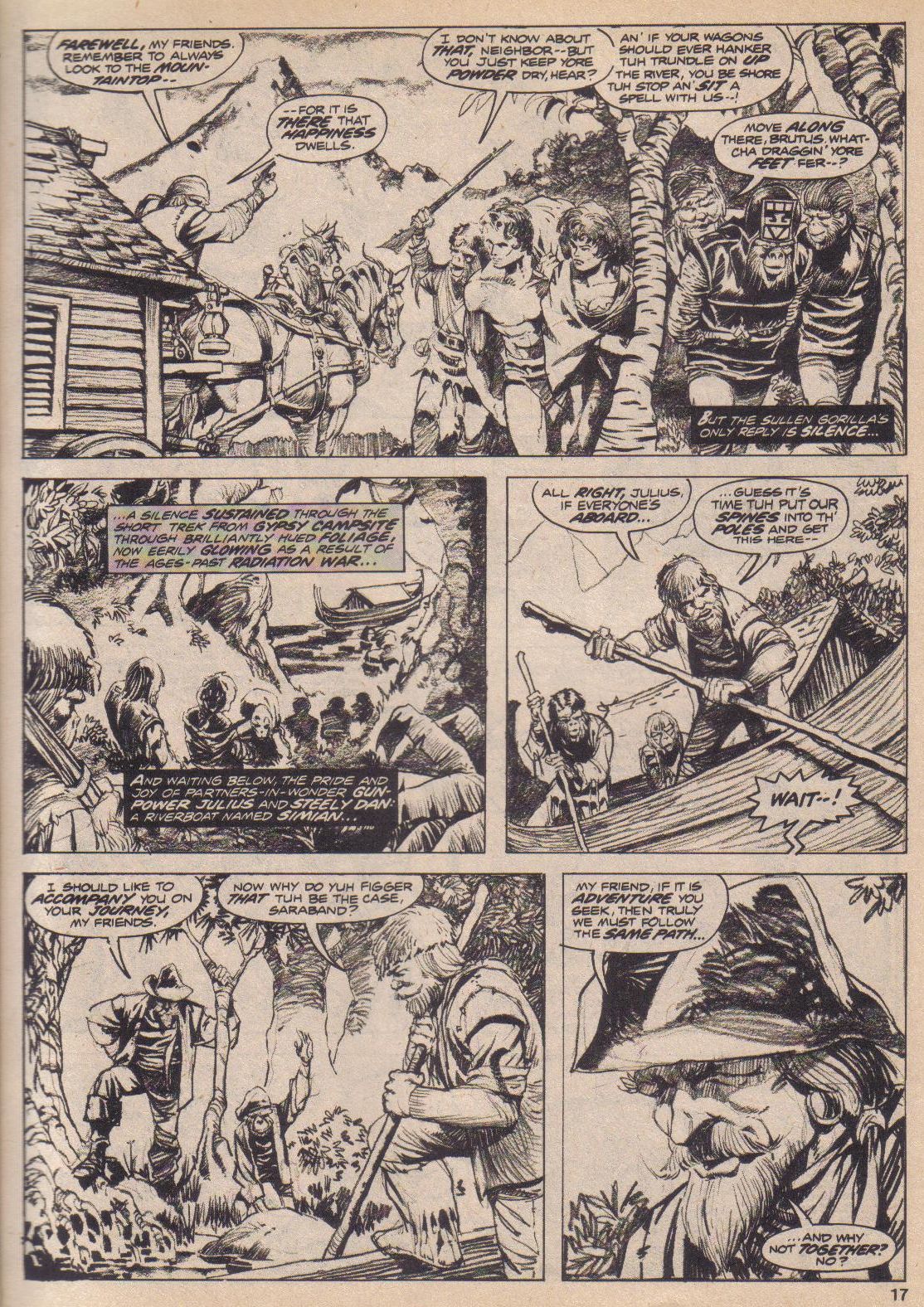 Read online Planet of the Apes comic -  Issue #8 - 17