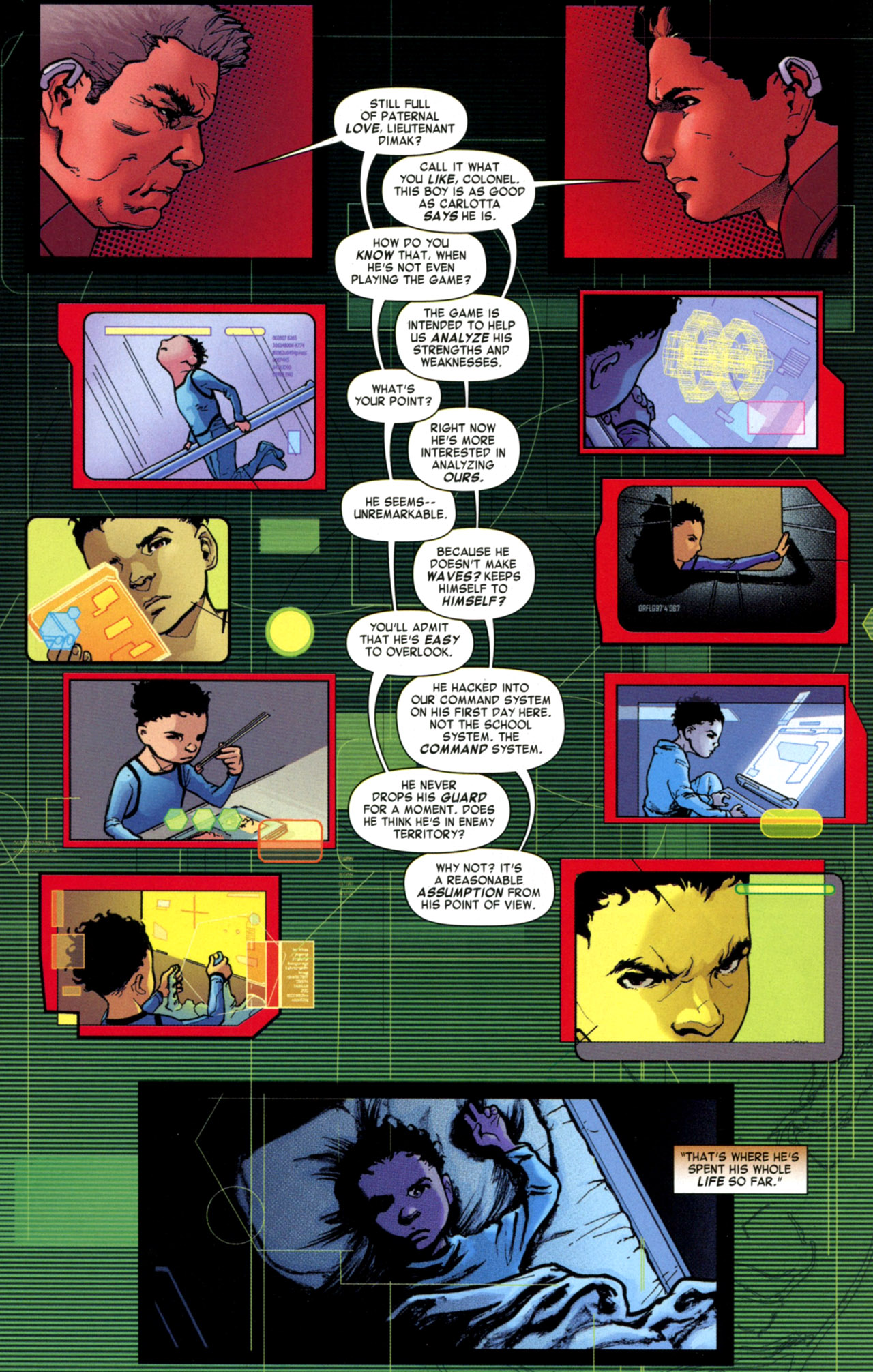 Read online Ender's Shadow: Battle School comic -  Issue #3 - 19