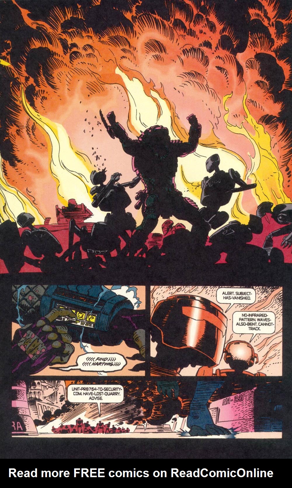 Read online Predator vs. Magnus Robot Fighter comic -  Issue #2 - 17