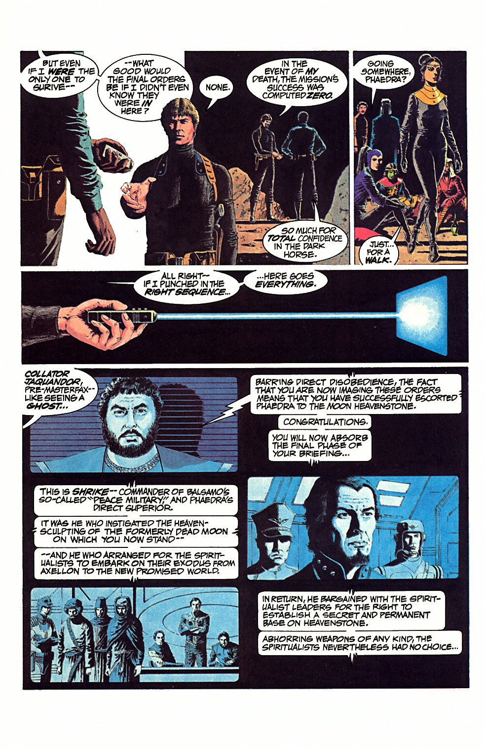 Read online Six From Sirius comic -  Issue #3 - 20