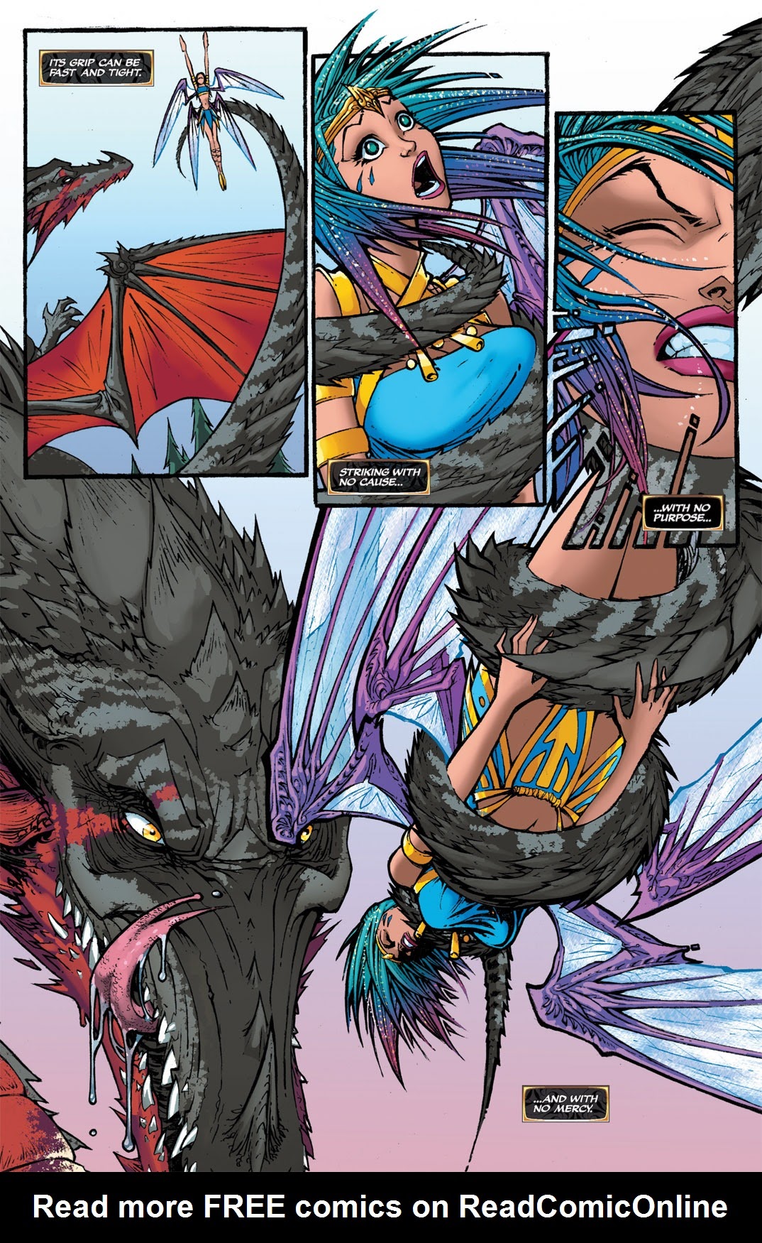 Read online Michael Turner's Soulfire: Shadow Magic comic -  Issue #0 - 8