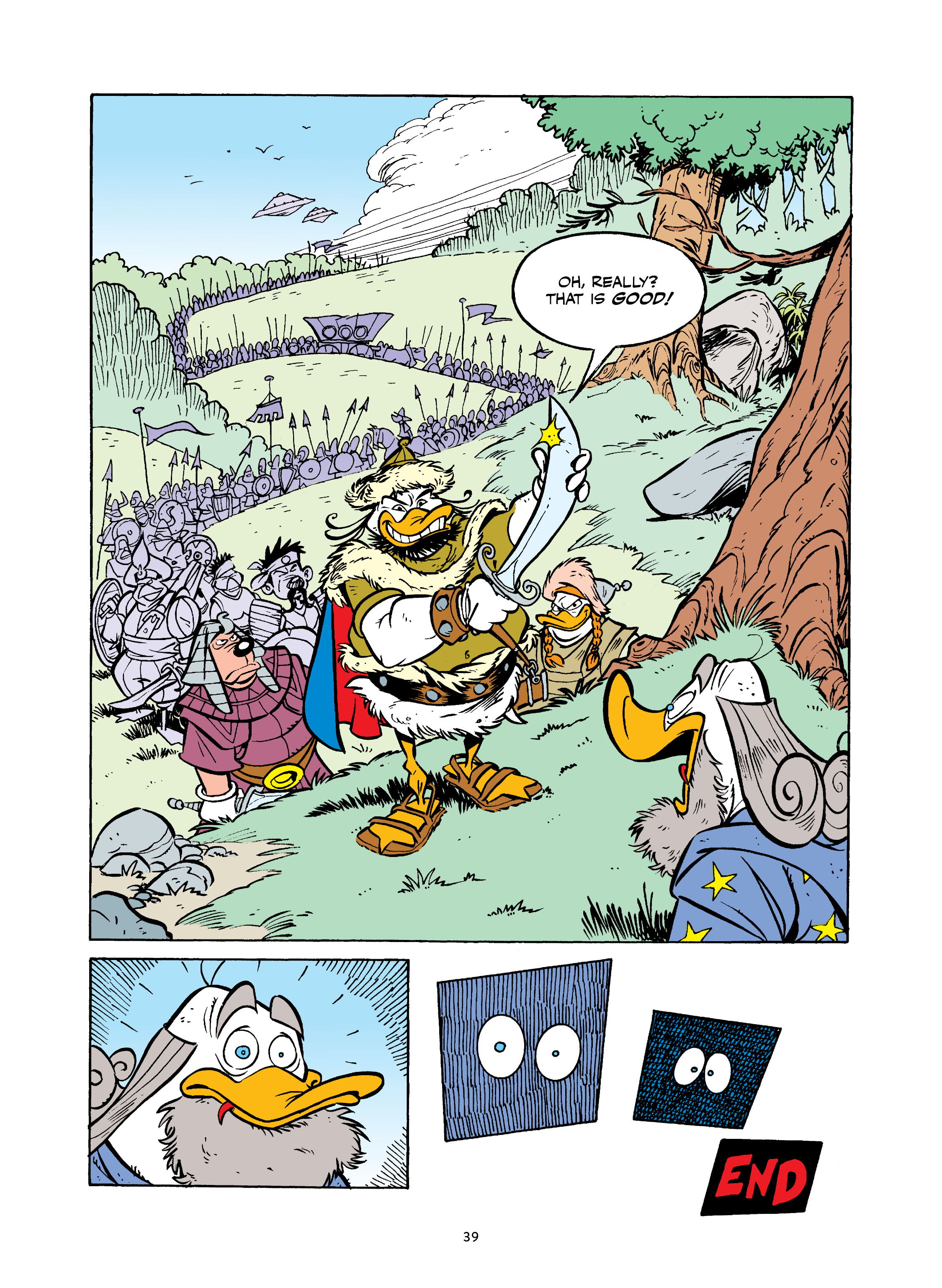 Read online Walt Disney's Mickey and Donald: "For Whom the Doorbell Tolls" and Other Tales Inspired by Hemingway comic -  Issue # TPB (Part 1) - 40