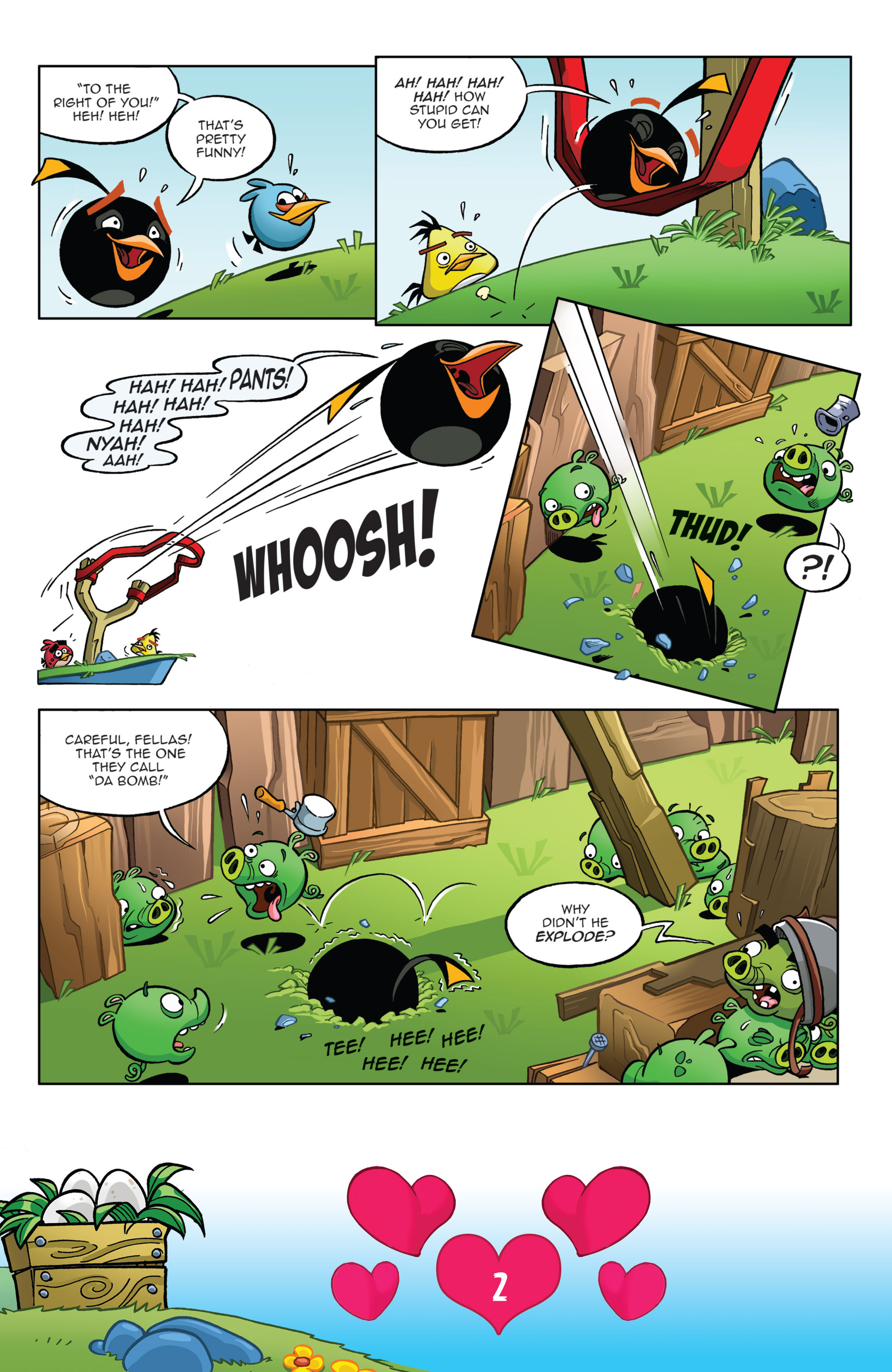 Read online Angry Birds Comics (2016) comic -  Issue #2 - 4
