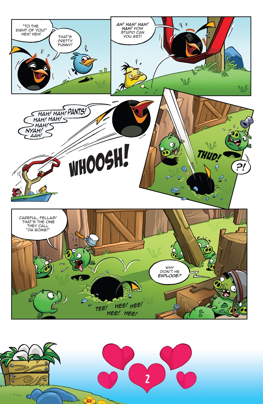 Angry Birds Comics (2016) issue 2 - Page 4
