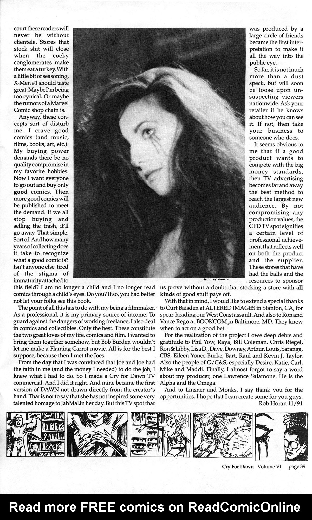 Read online Cry for Dawn comic -  Issue #6 - 41