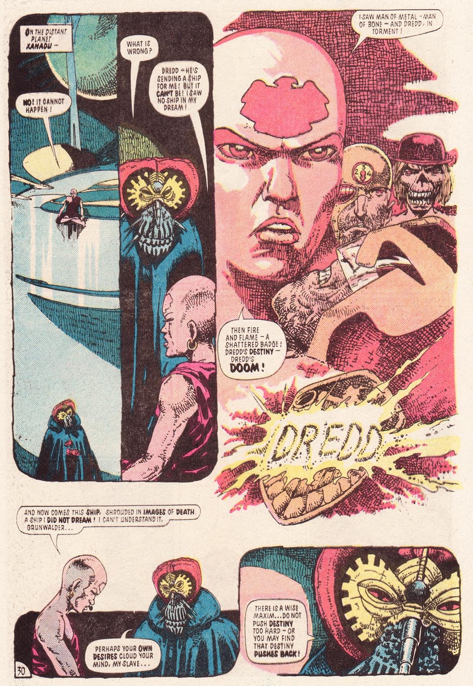 Read online Judge Dredd (1983) comic -  Issue #31 - 32
