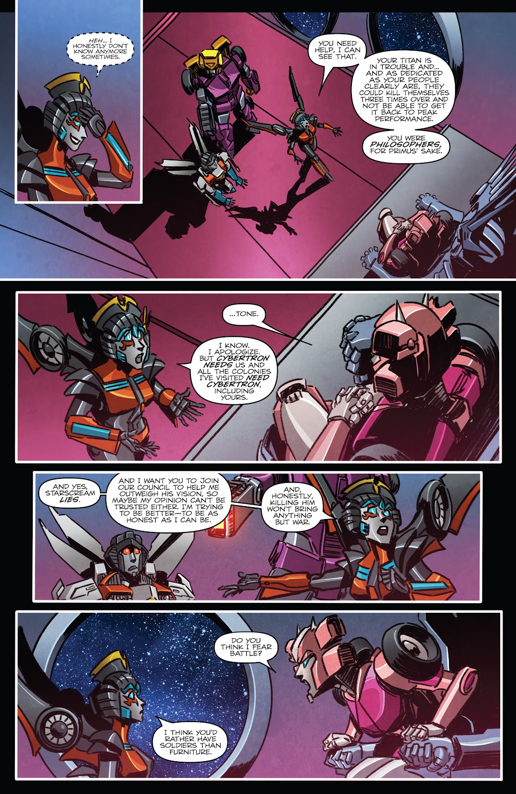 Transformers: Distant Stars issue Full - Page 88