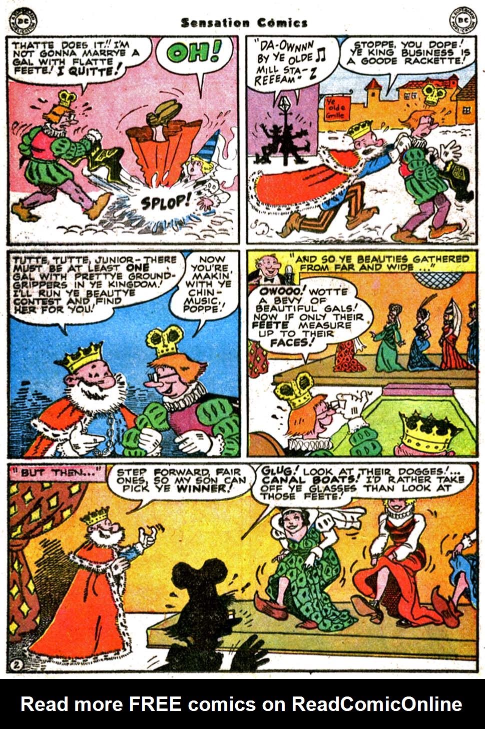 Read online Sensation (Mystery) Comics comic -  Issue #64 - 36