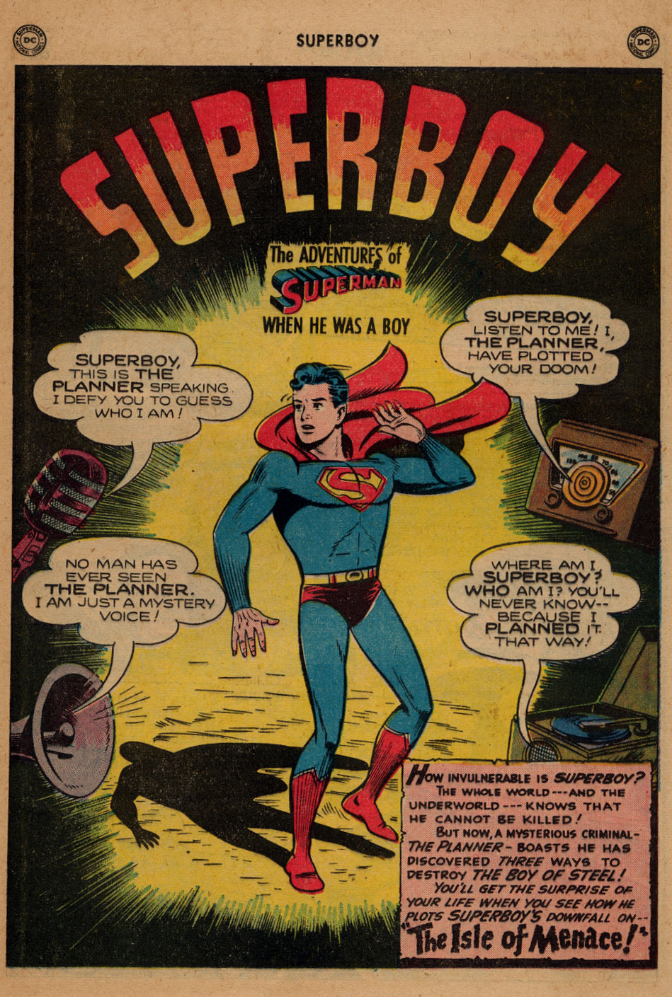 Read online Superboy (1949) comic -  Issue #5 - 29