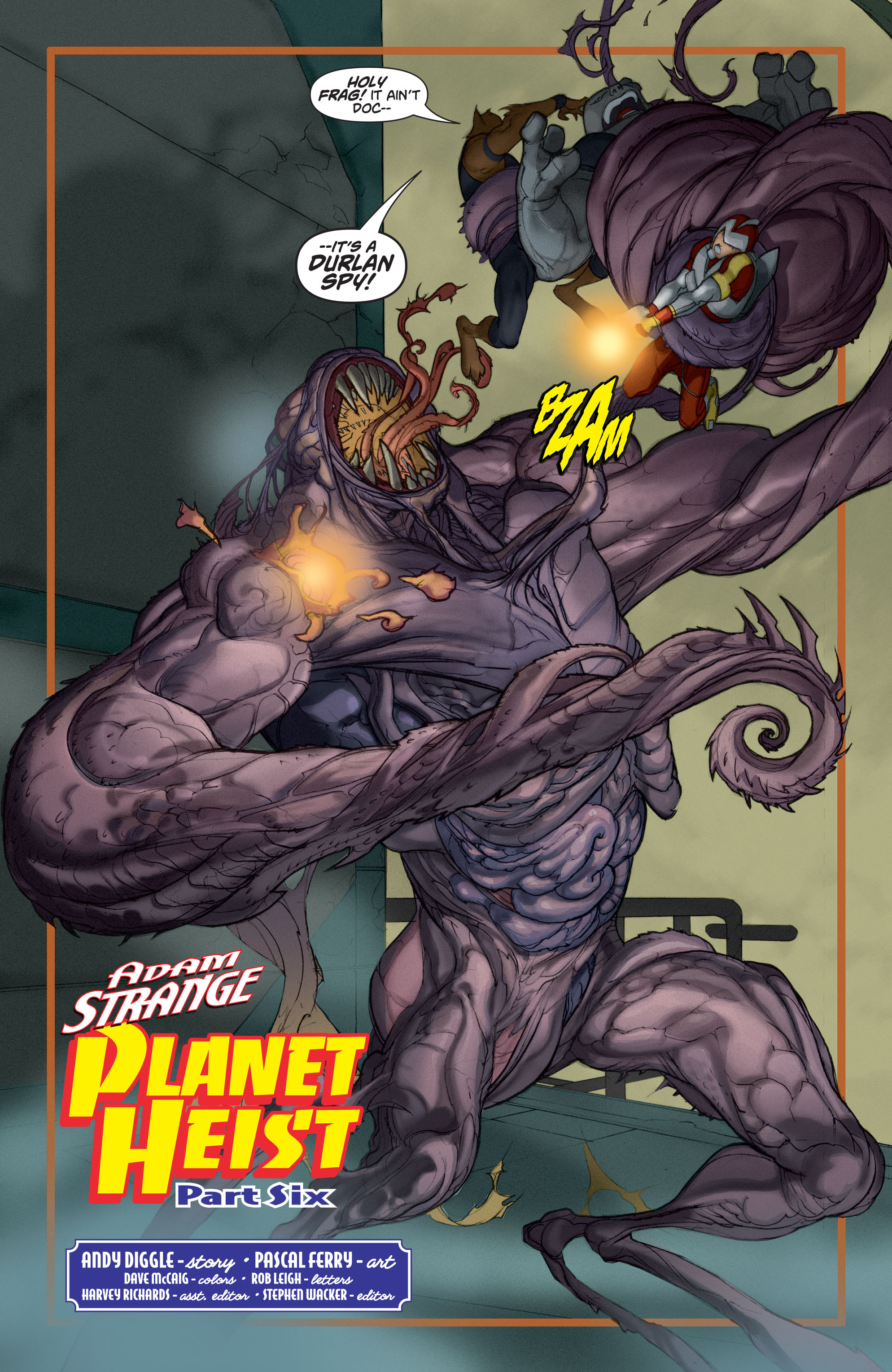 Read online Adam Strange (2004) comic -  Issue #6 - 7