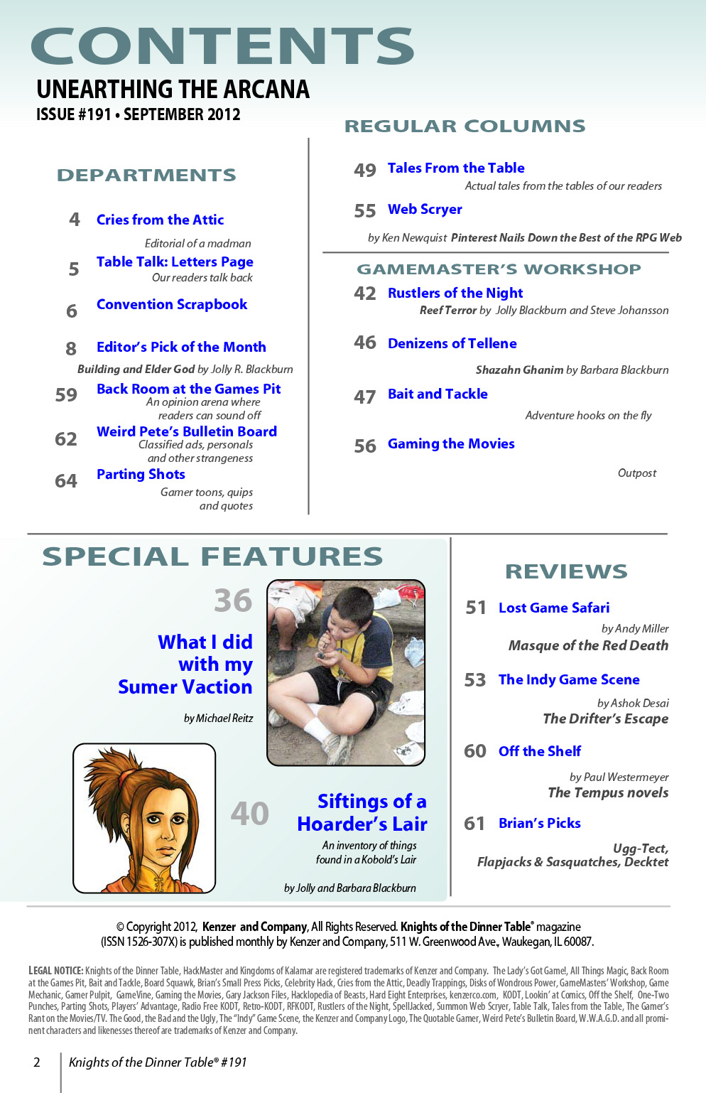 Read online Knights of the Dinner Table comic -  Issue #191 - 4