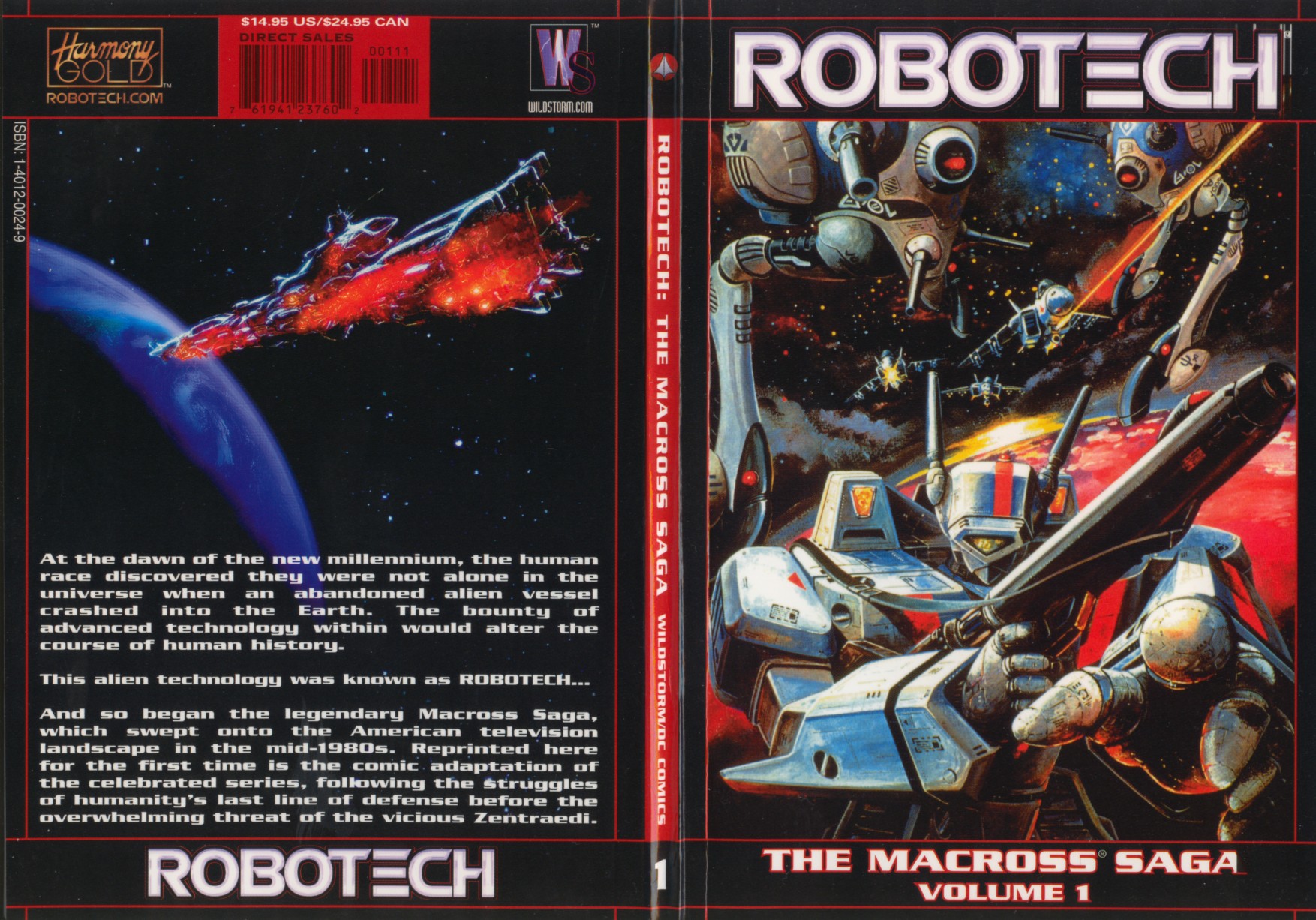 Read online Robotech The Macross Saga comic -  Issue # TPB 1 - 1