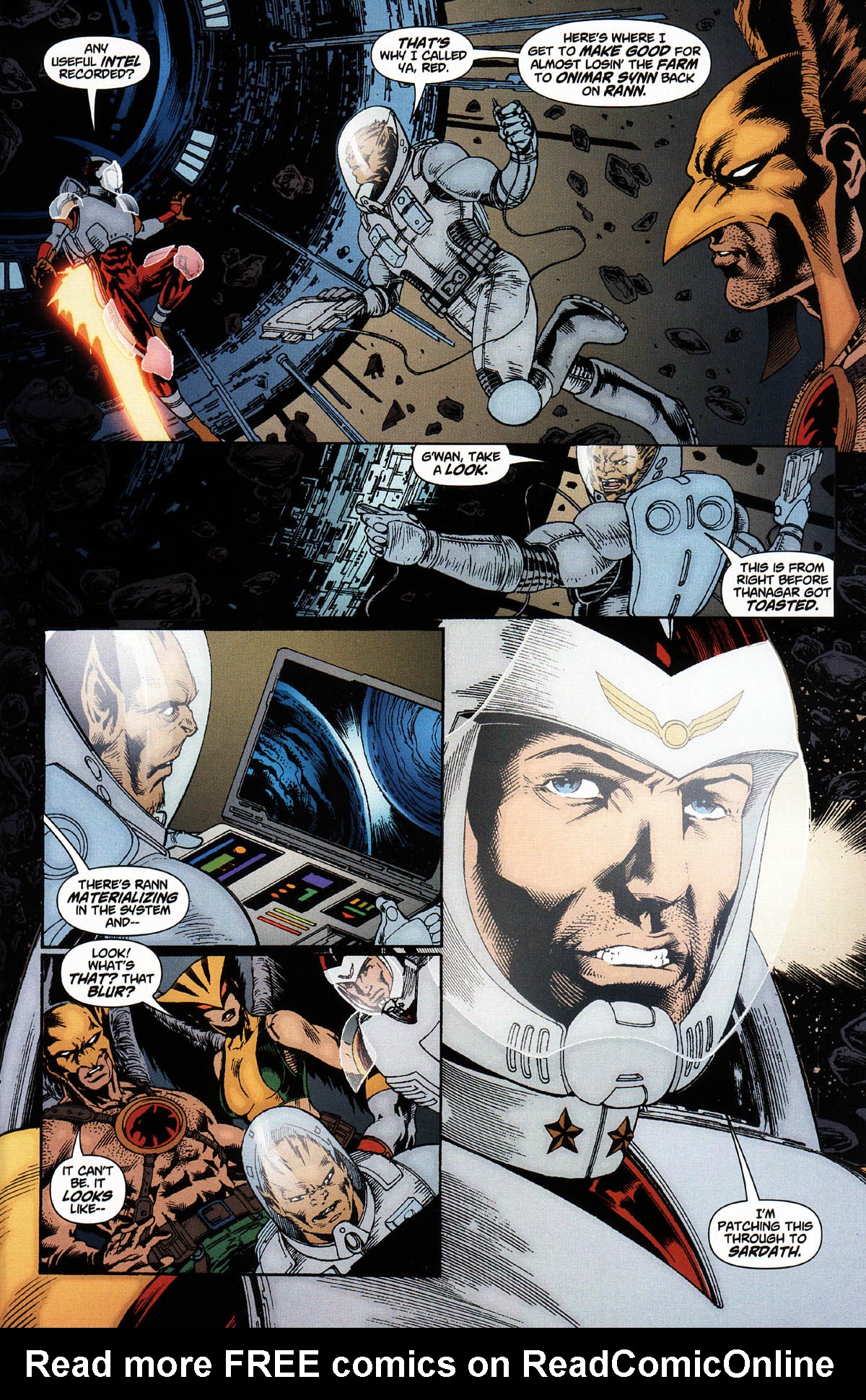 Read online Rann/Thanagar War: Infinite Crisis Special comic -  Issue # Full - 19